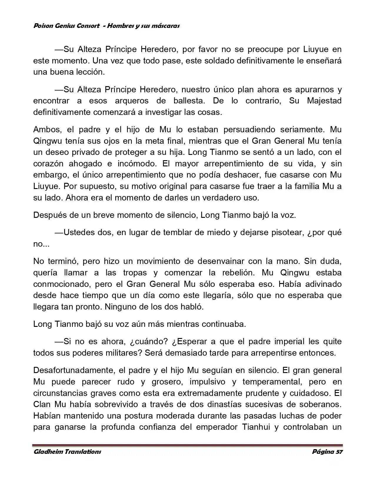 Poison Genious Consort (Novela) - Capítulo 364 - Página 57 - LectorTMOo