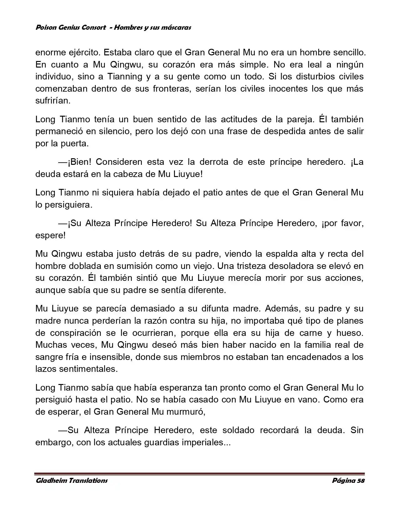 Poison Genious Consort (Novela) - Capítulo 364 - Página 58 - LectorTMOo