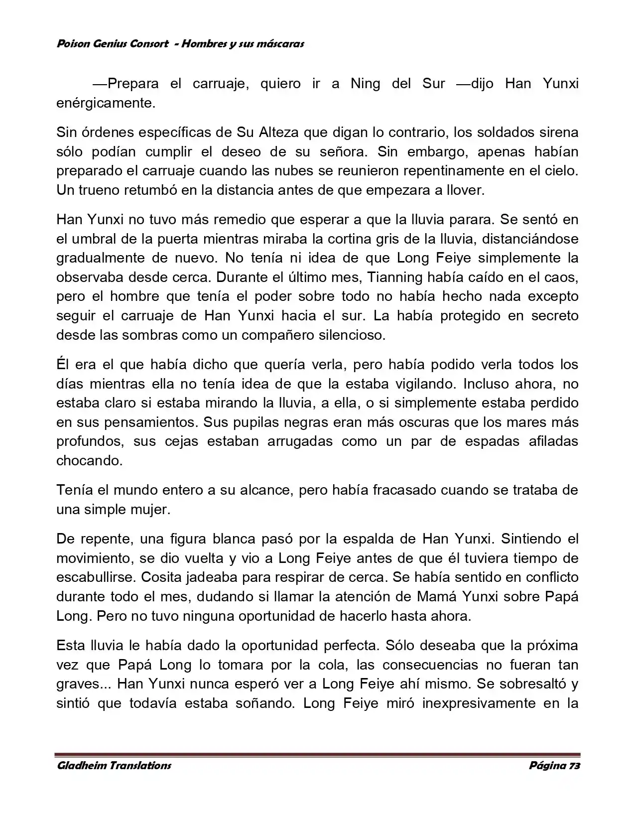 Poison Genious Consort (Novela) - Capítulo 364 - Página 73 - LectorTMOo