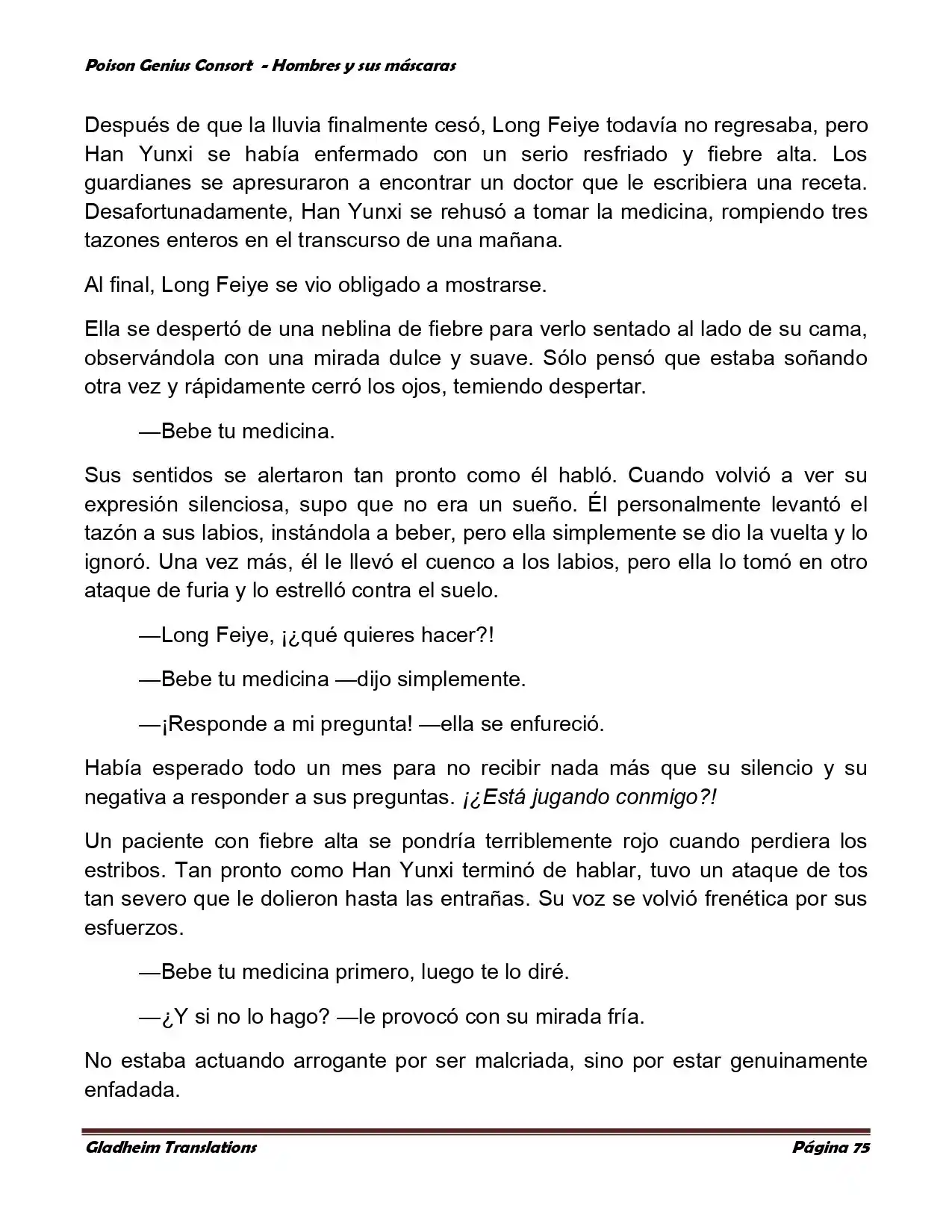 Poison Genious Consort (Novela) - Capítulo 364 - Página 75 - LectorTMOo