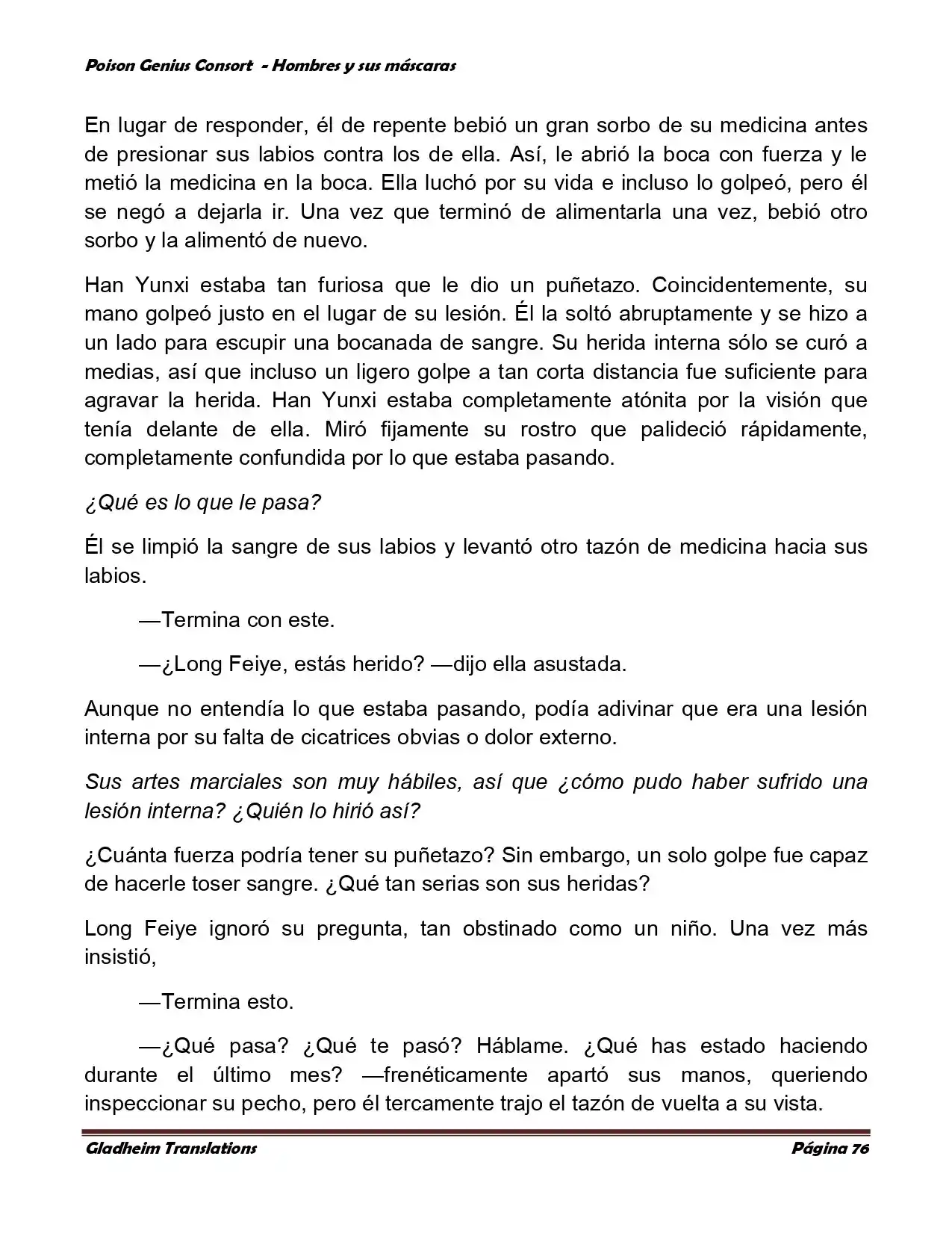 Poison Genious Consort (Novela) - Capítulo 364 - Página 76 - LectorTMOo