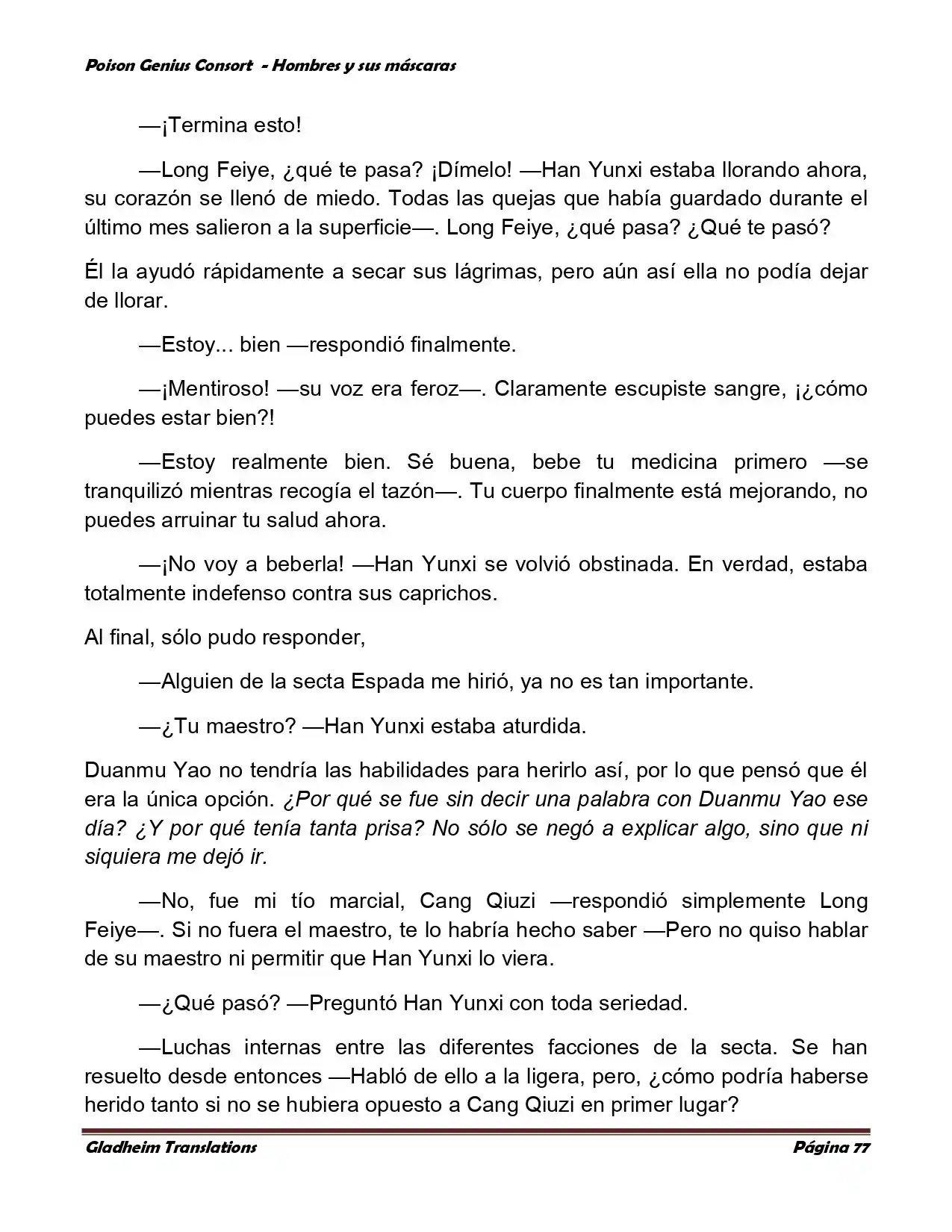 Poison Genious Consort (Novela) - Capítulo 364 - Página 77 - LectorTMOo