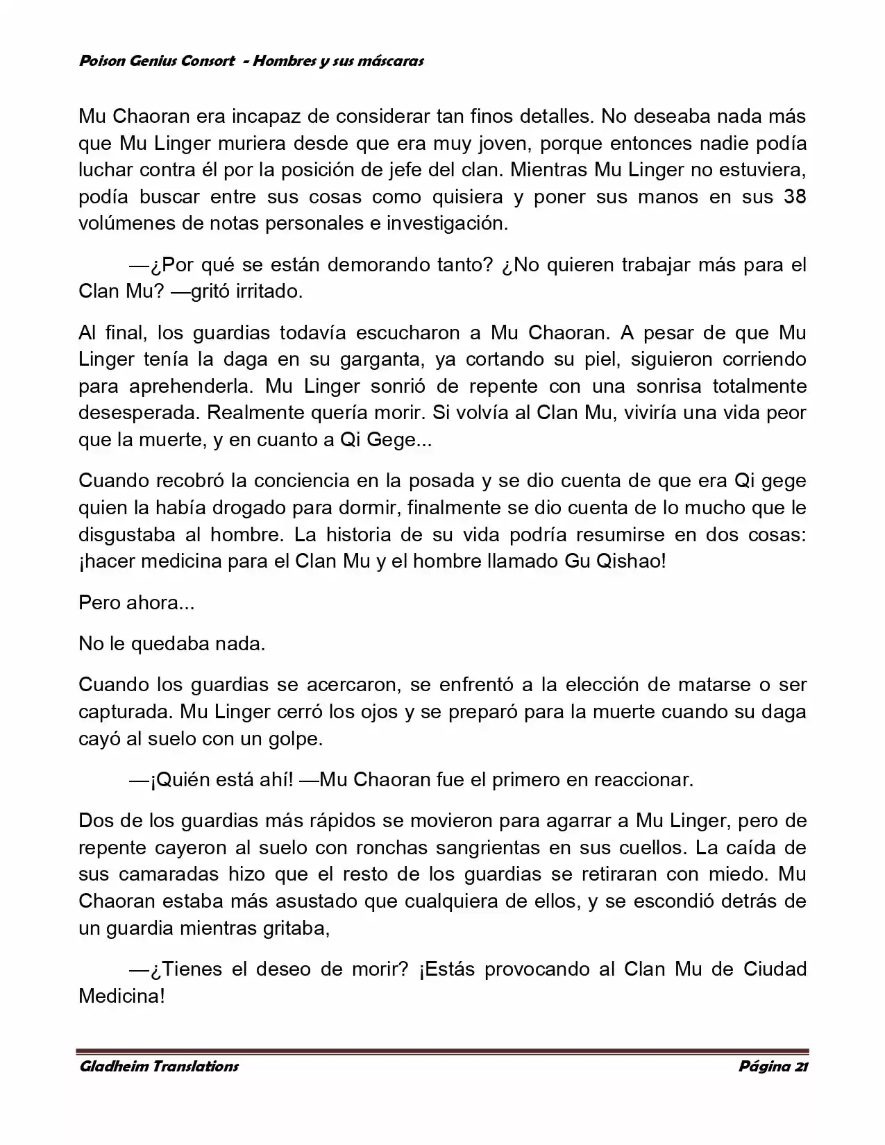 Poison Genious Consort (Novela) - Capítulo 365 - Página 21 - LectorTMOo