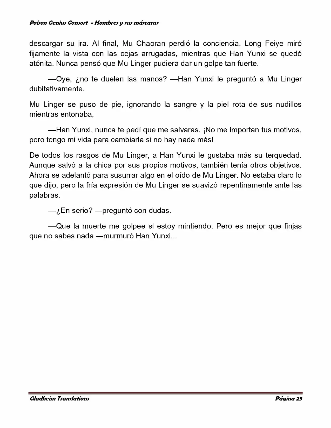 Poison Genious Consort (Novela) - Capítulo 365 - Página 25 - LectorTMOo
