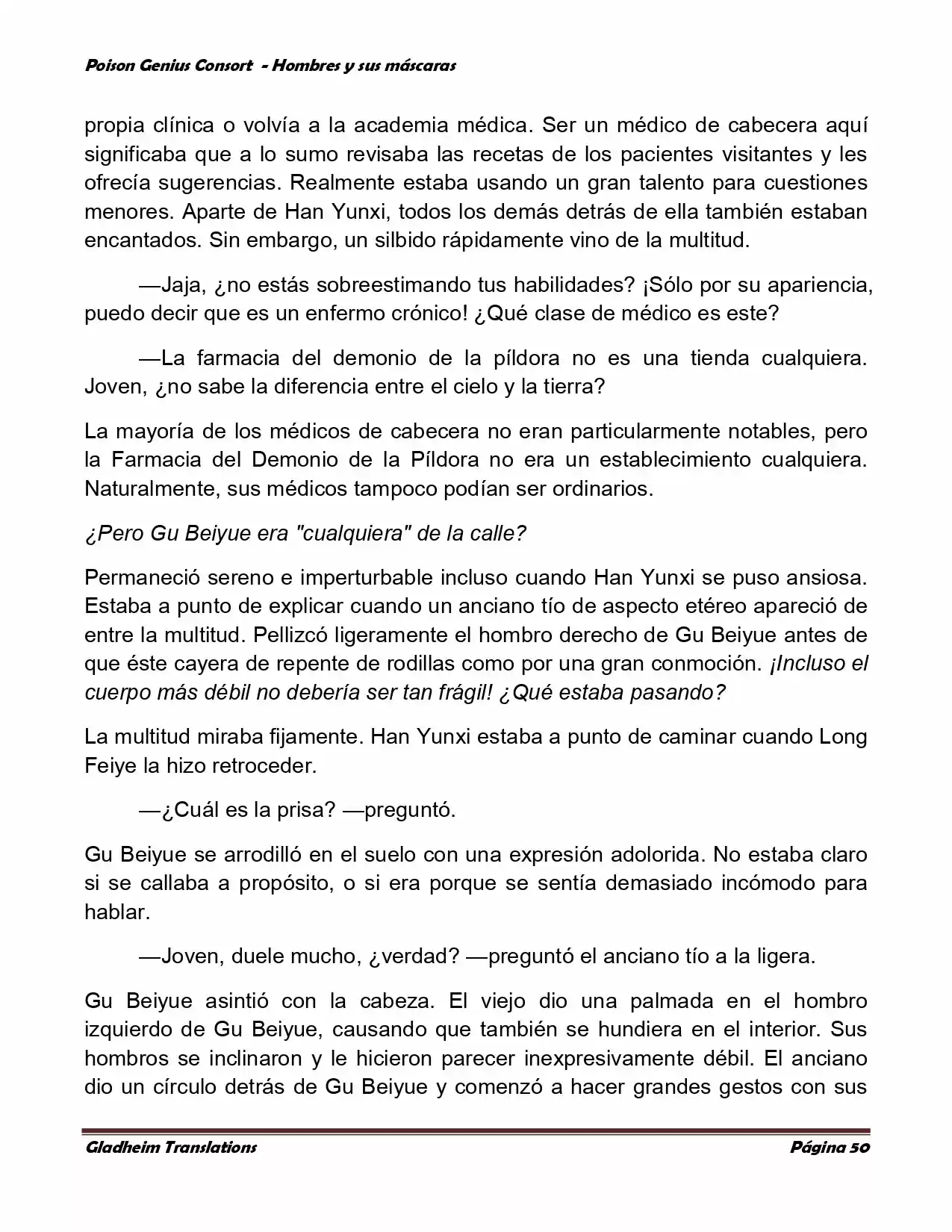 Poison Genious Consort (Novela) - Capítulo 365 - Página 50 - LectorTMOo