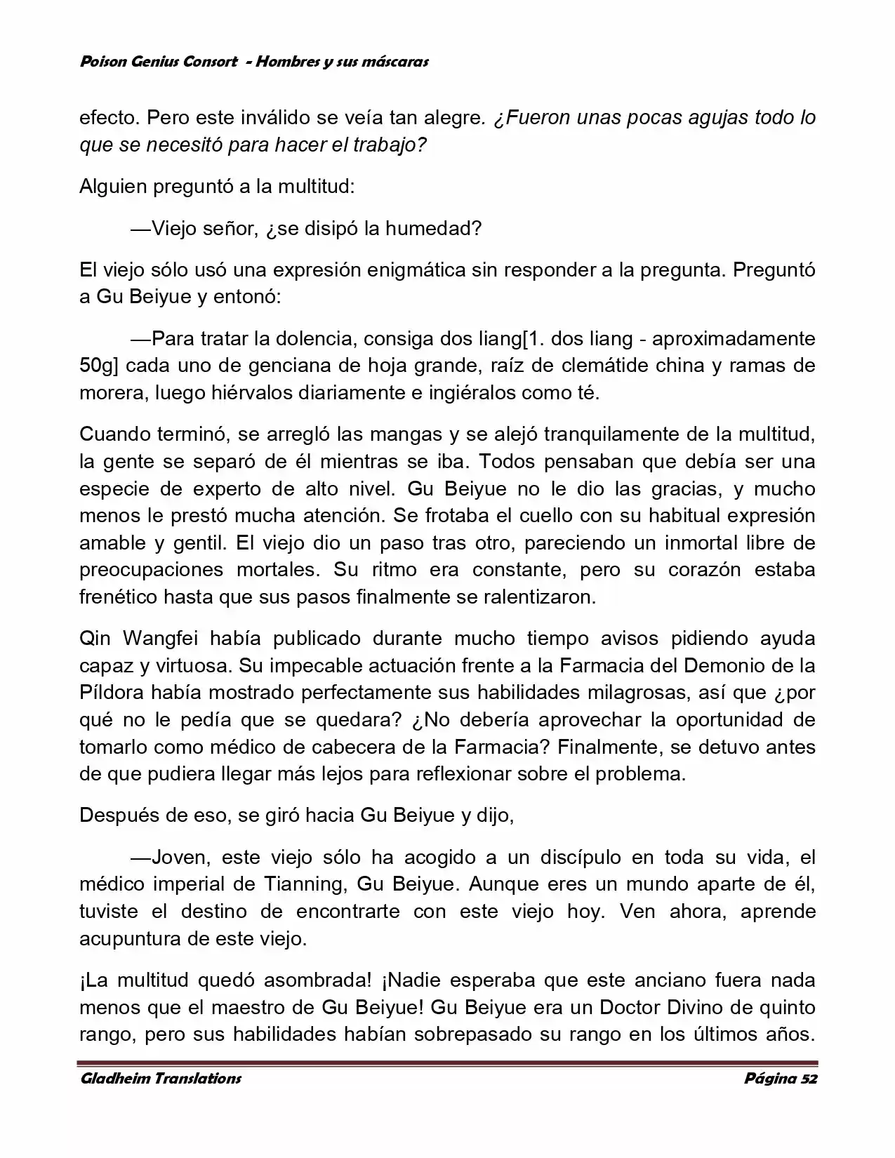 Poison Genious Consort (Novela) - Capítulo 365 - Página 52 - LectorTMOo