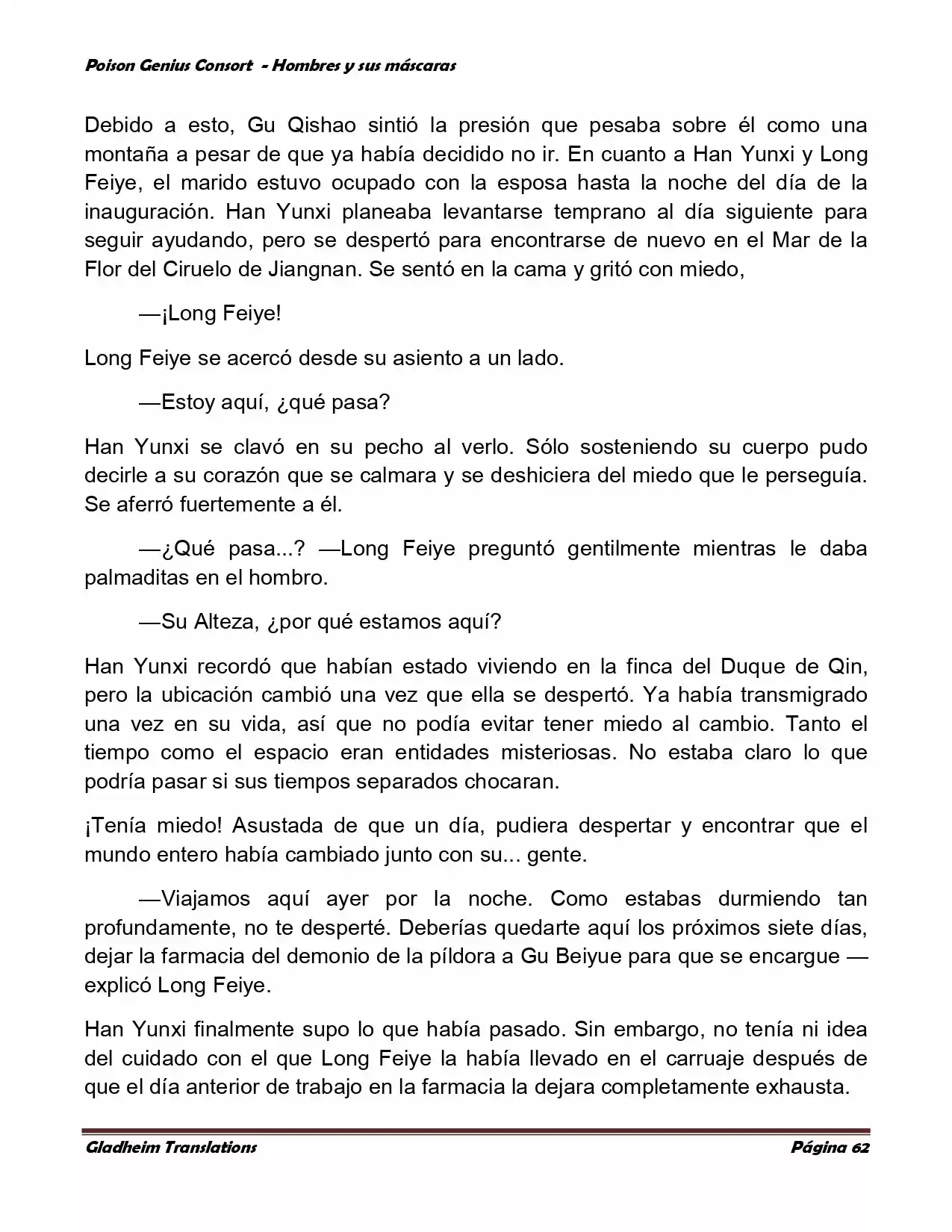 Poison Genious Consort (Novela) - Capítulo 365 - Página 62 - LectorTMOo