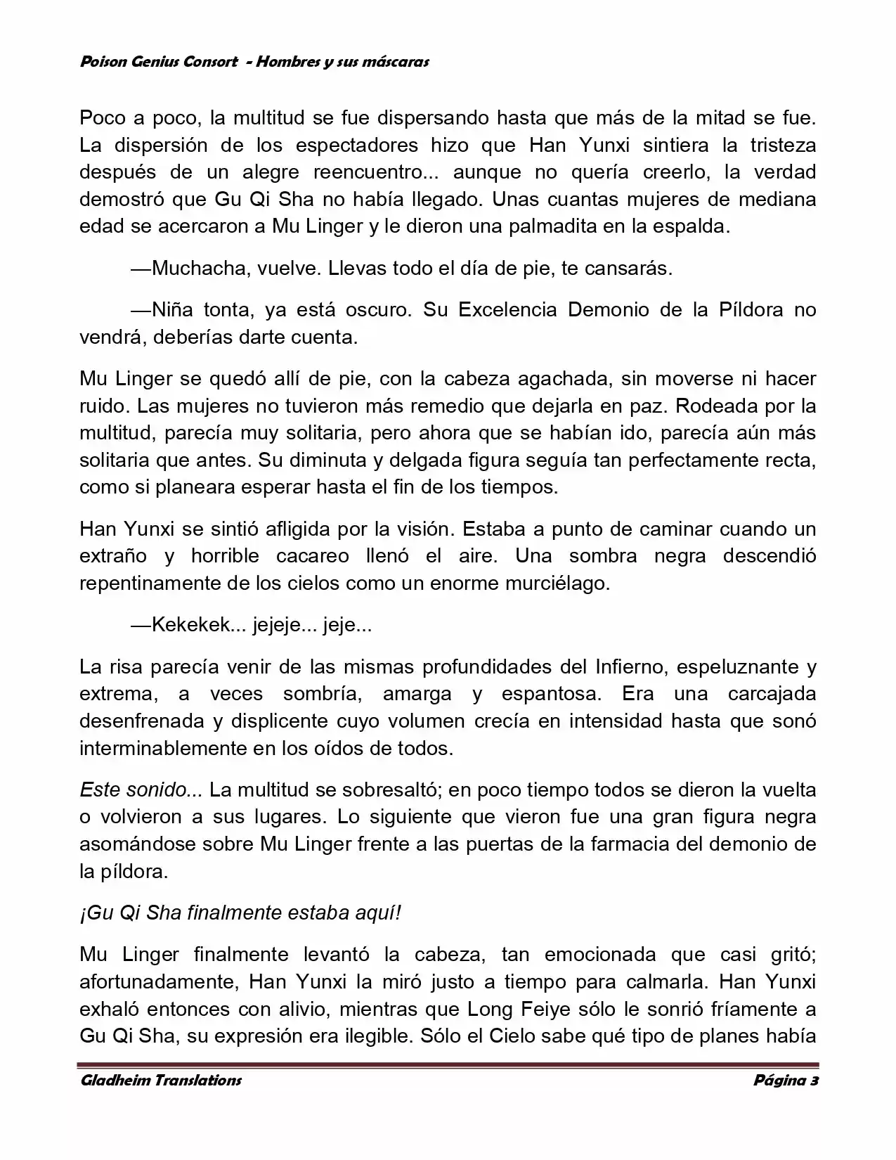 Poison Genious Consort (Novela) - Capítulo 366 - Página 3 - LectorTMOo