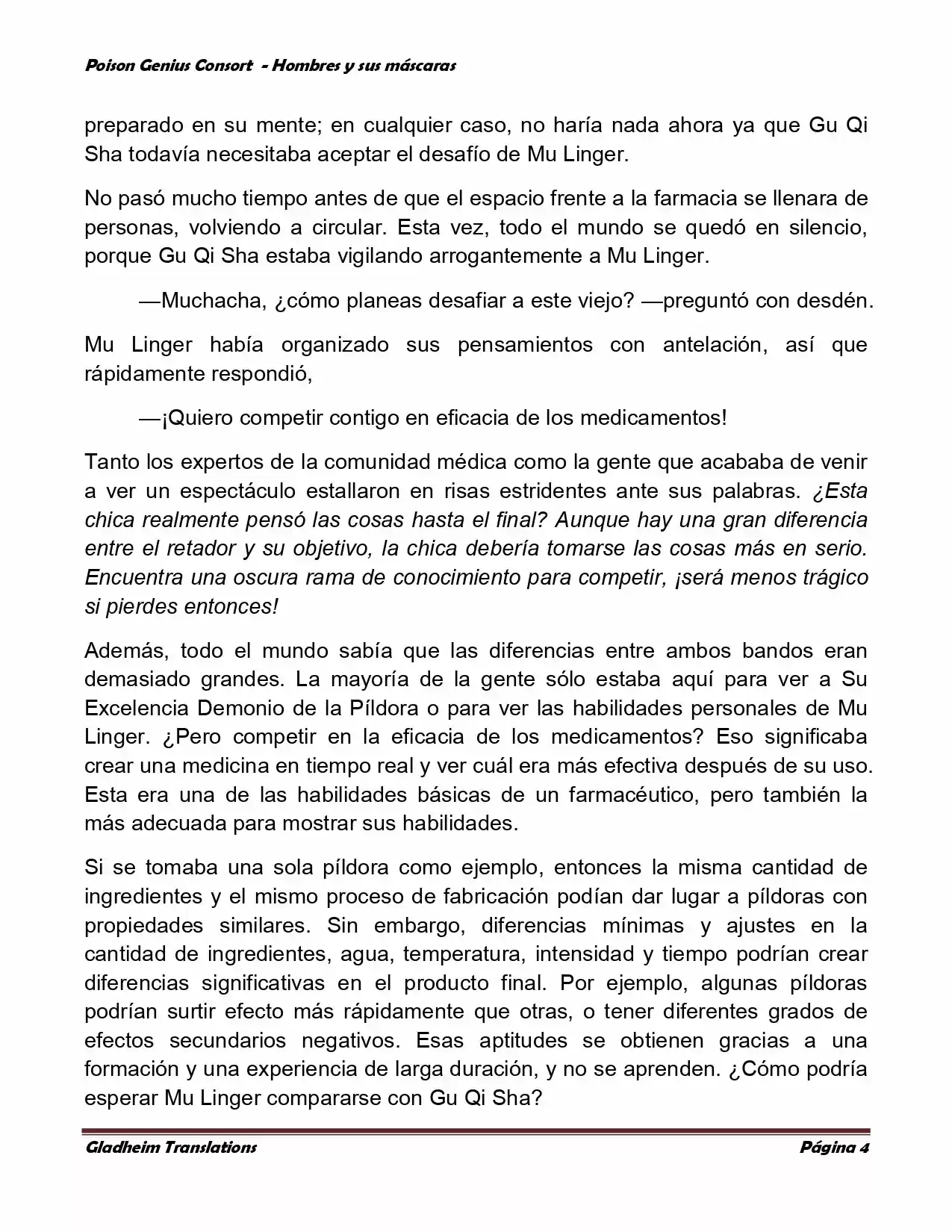 Poison Genious Consort (Novela) - Capítulo 366 - Página 4 - LectorTMOo