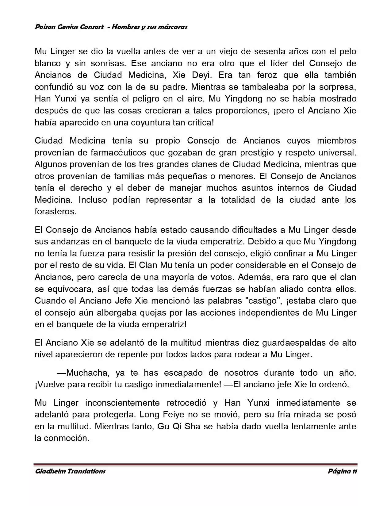 Poison Genious Consort (Novela) - Capítulo 366 - Página 11 - LectorTMOo
