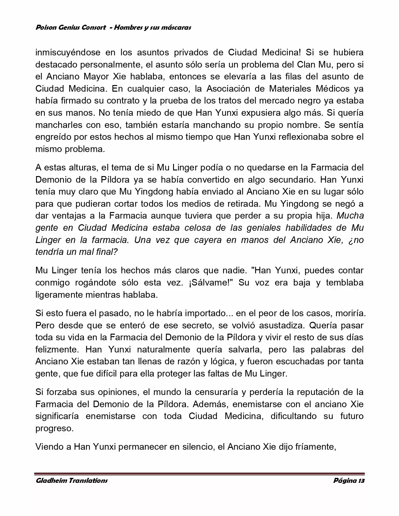 Poison Genious Consort (Novela) - Capítulo 366 - Página 13 - LectorTMOo