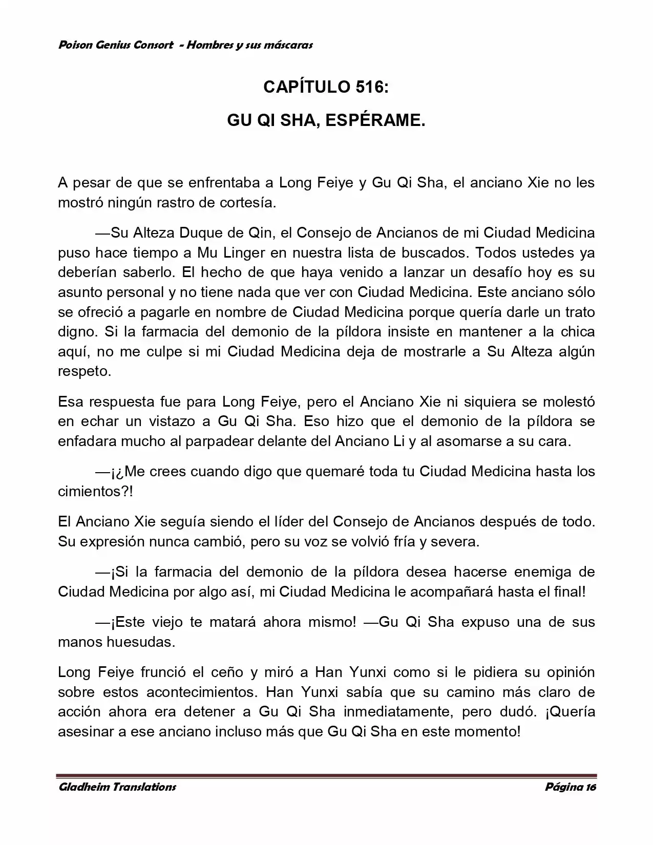 Poison Genious Consort (Novela) - Capítulo 366 - Página 16 - LectorTMOo