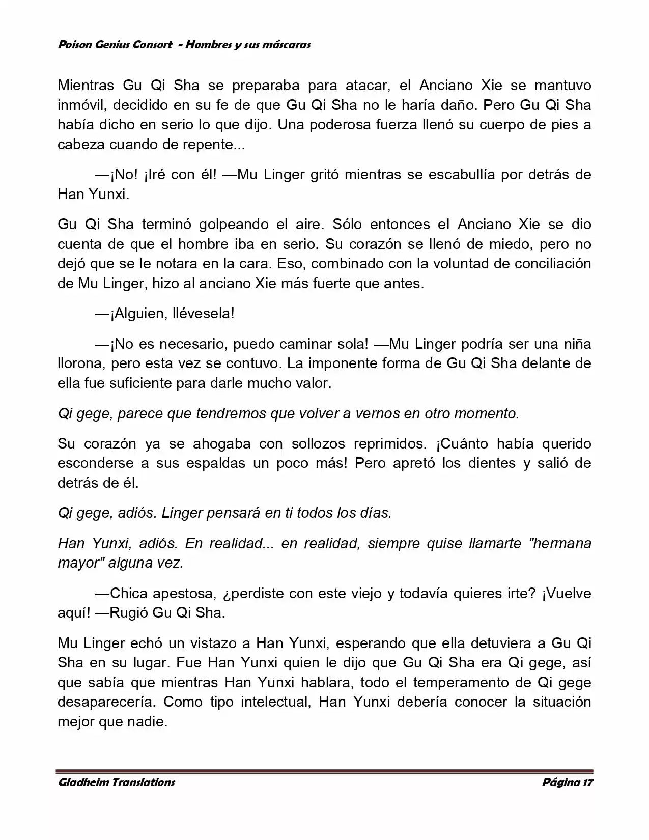Poison Genious Consort (Novela) - Capítulo 366 - Página 17 - LectorTMOo
