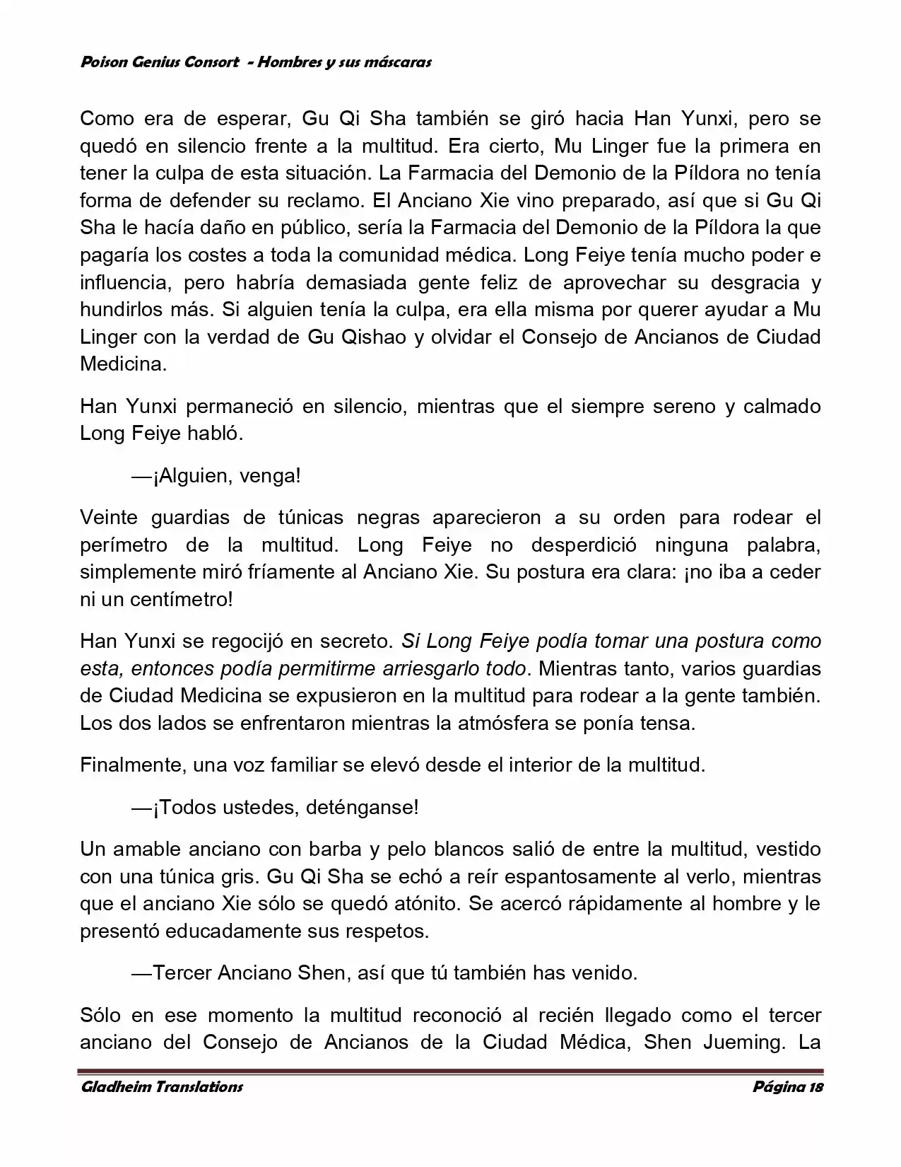 Poison Genious Consort (Novela) - Capítulo 366 - Página 18 - LectorTMOo