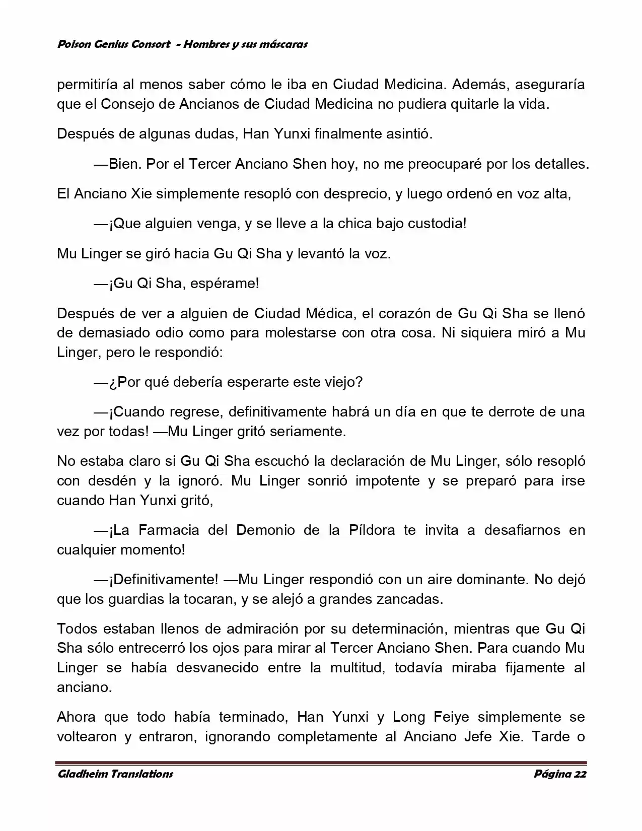 Poison Genious Consort (Novela) - Capítulo 366 - Página 22 - LectorTMOo