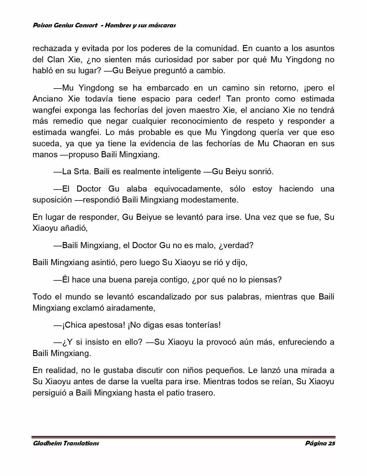 Poison Genious Consort (Novela) - Capítulo 366 - Página 25 - LectorTMOo