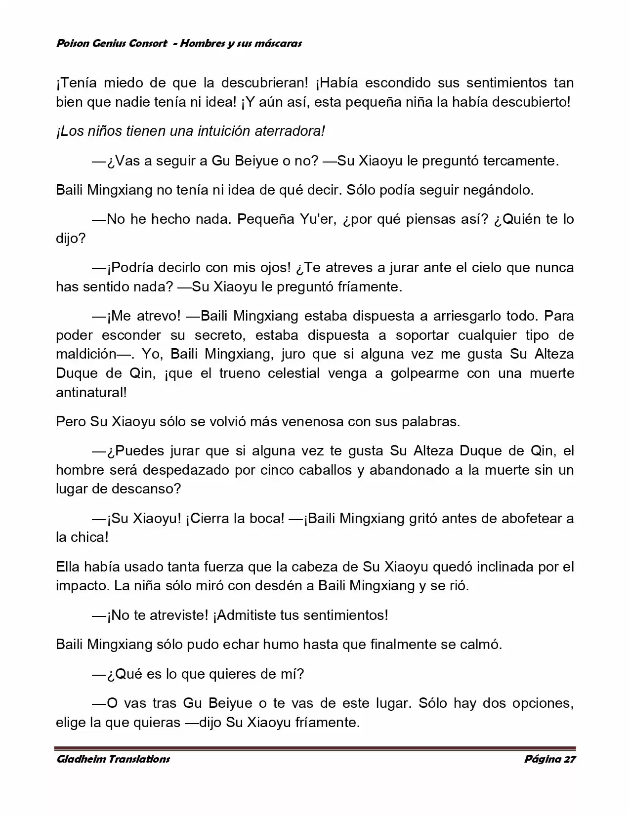 Poison Genious Consort (Novela) - Capítulo 366 - Página 27 - LectorTMOo