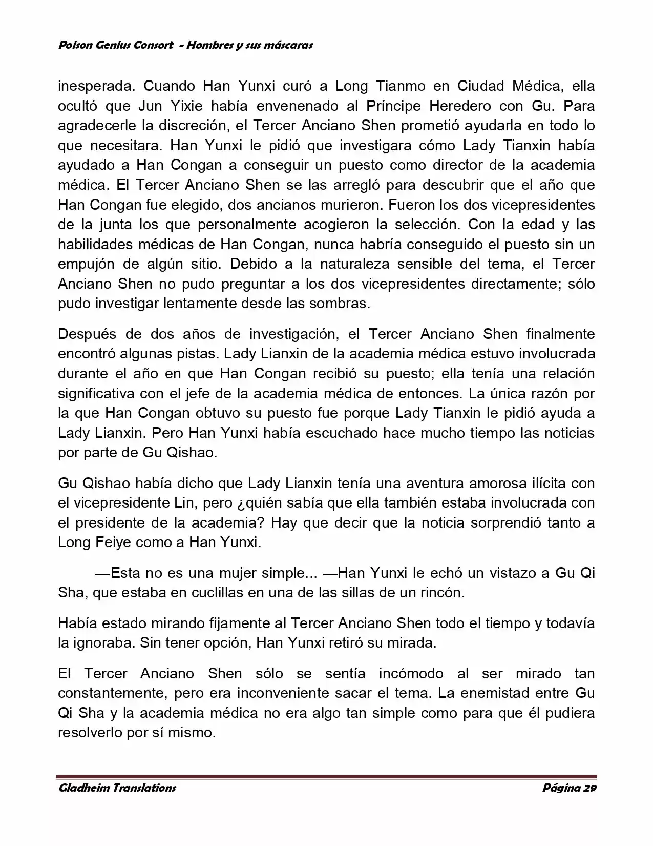 Poison Genious Consort (Novela) - Capítulo 366 - Página 29 - LectorTMOo