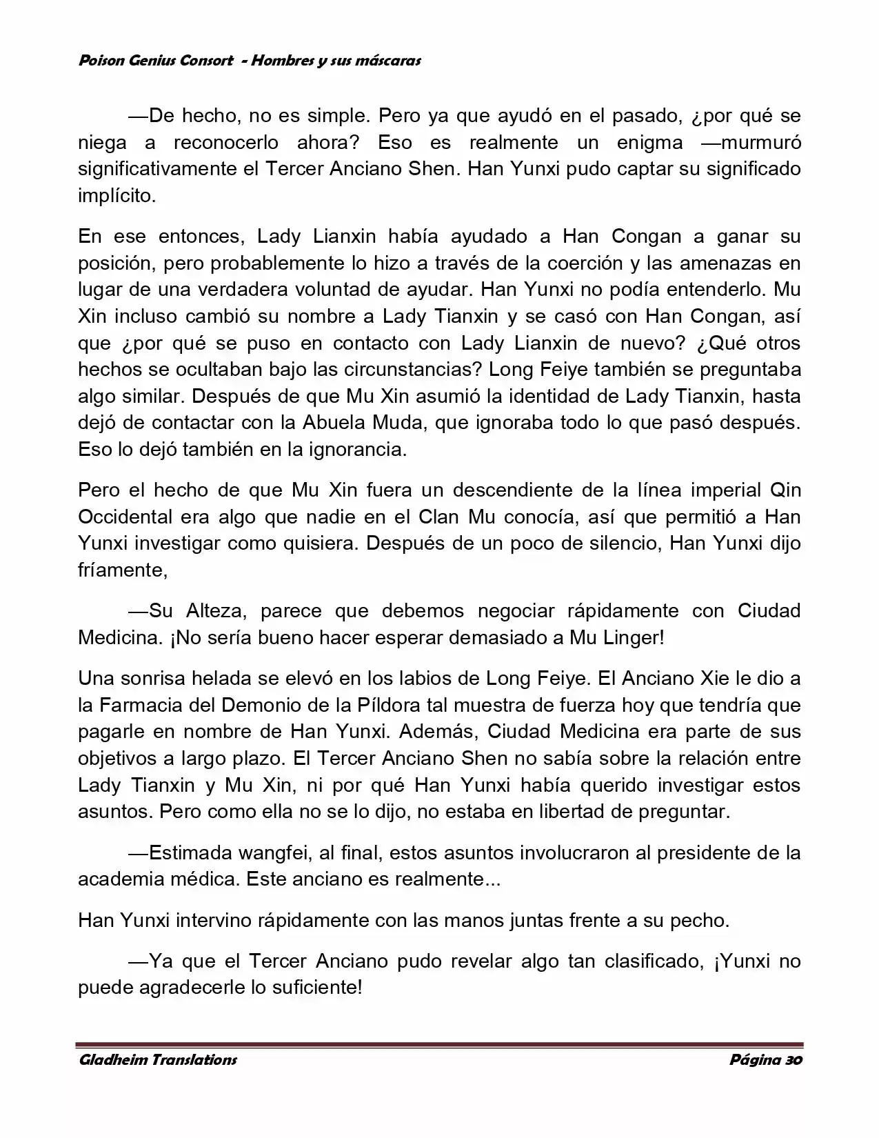 Poison Genious Consort (Novela) - Capítulo 366 - Página 30 - LectorTMOo