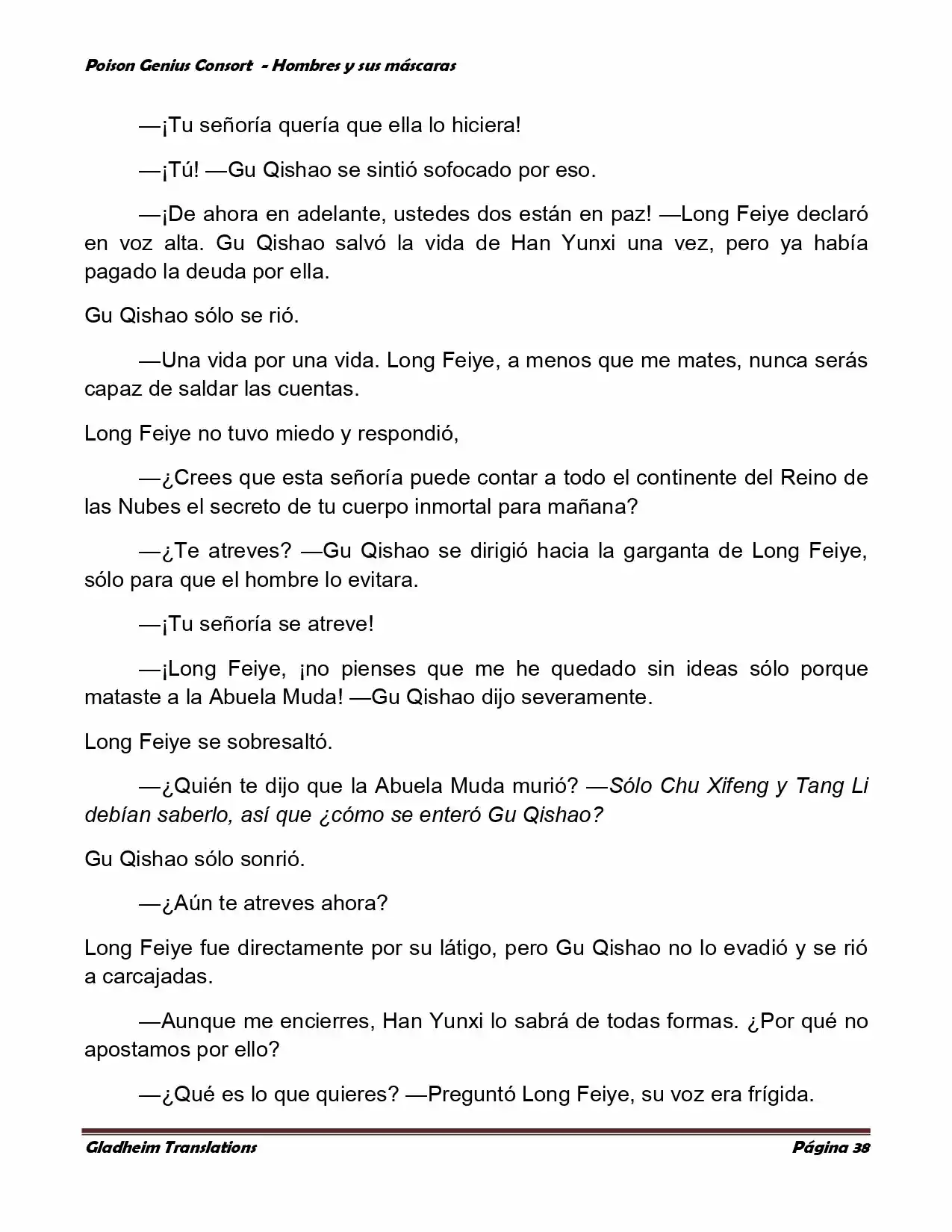 Poison Genious Consort (Novela) - Capítulo 366 - Página 42 - LectorTMOo