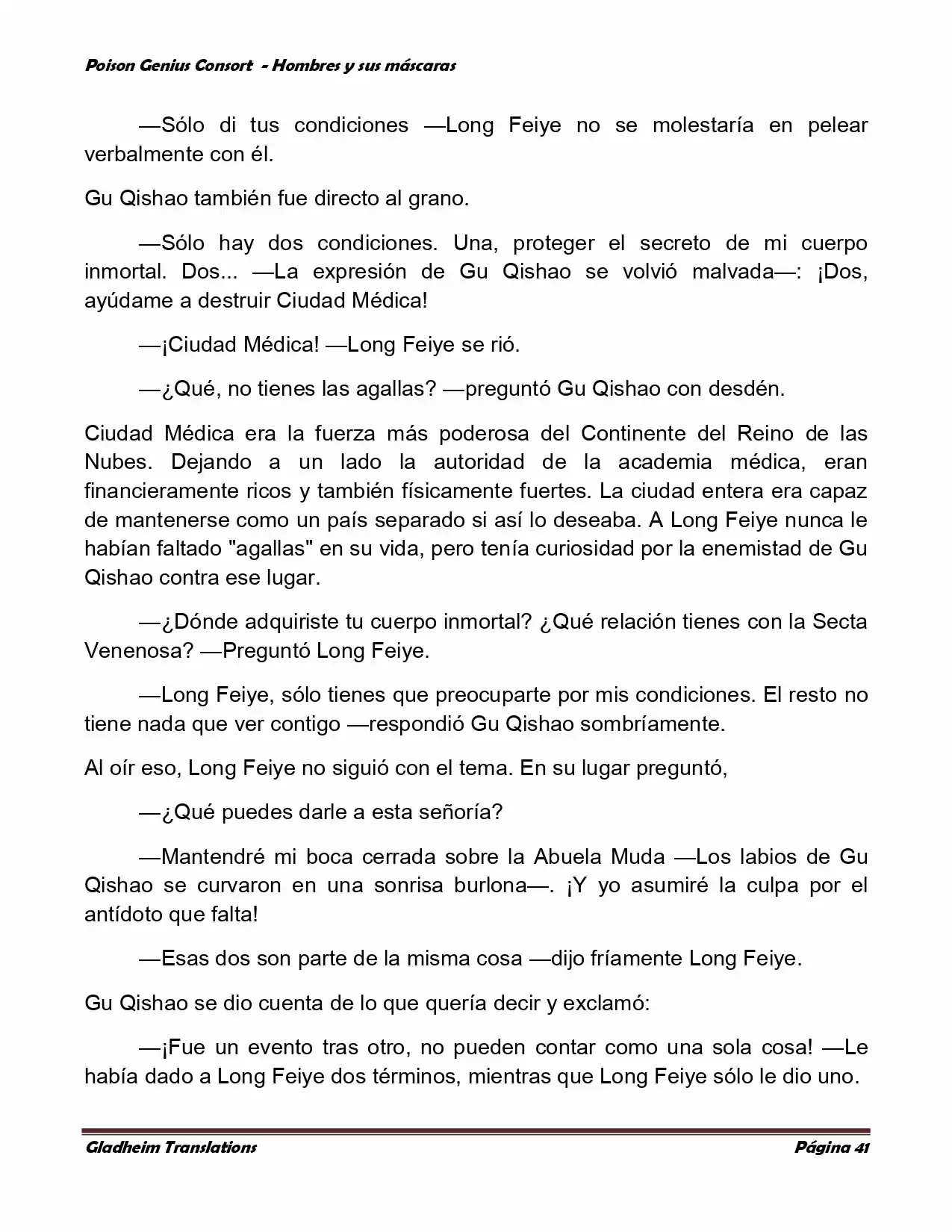Poison Genious Consort (Novela) - Capítulo 366 - Página 46 - LectorTMOo