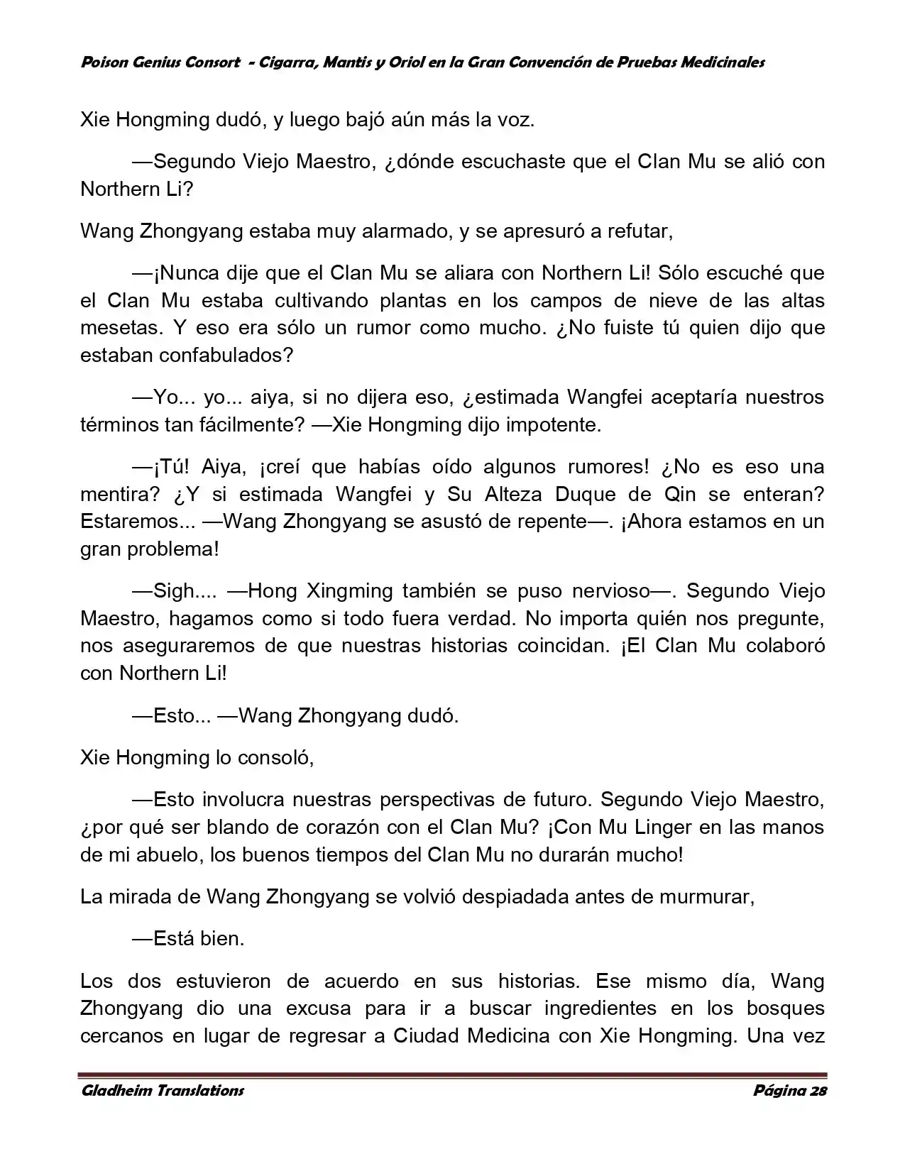 Poison Genious Consort (Novela) - Capítulo 367 - Página 28 - LectorTMOo