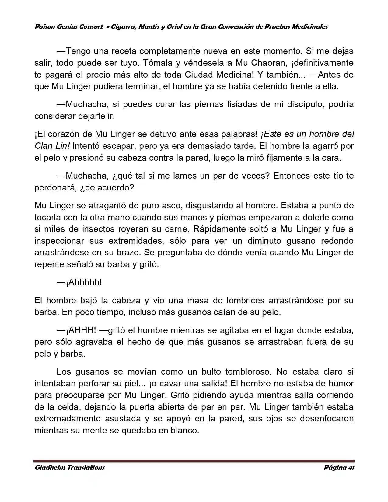 Poison Genious Consort (Novela) - Capítulo 367 - Página 41 - LectorTMOo