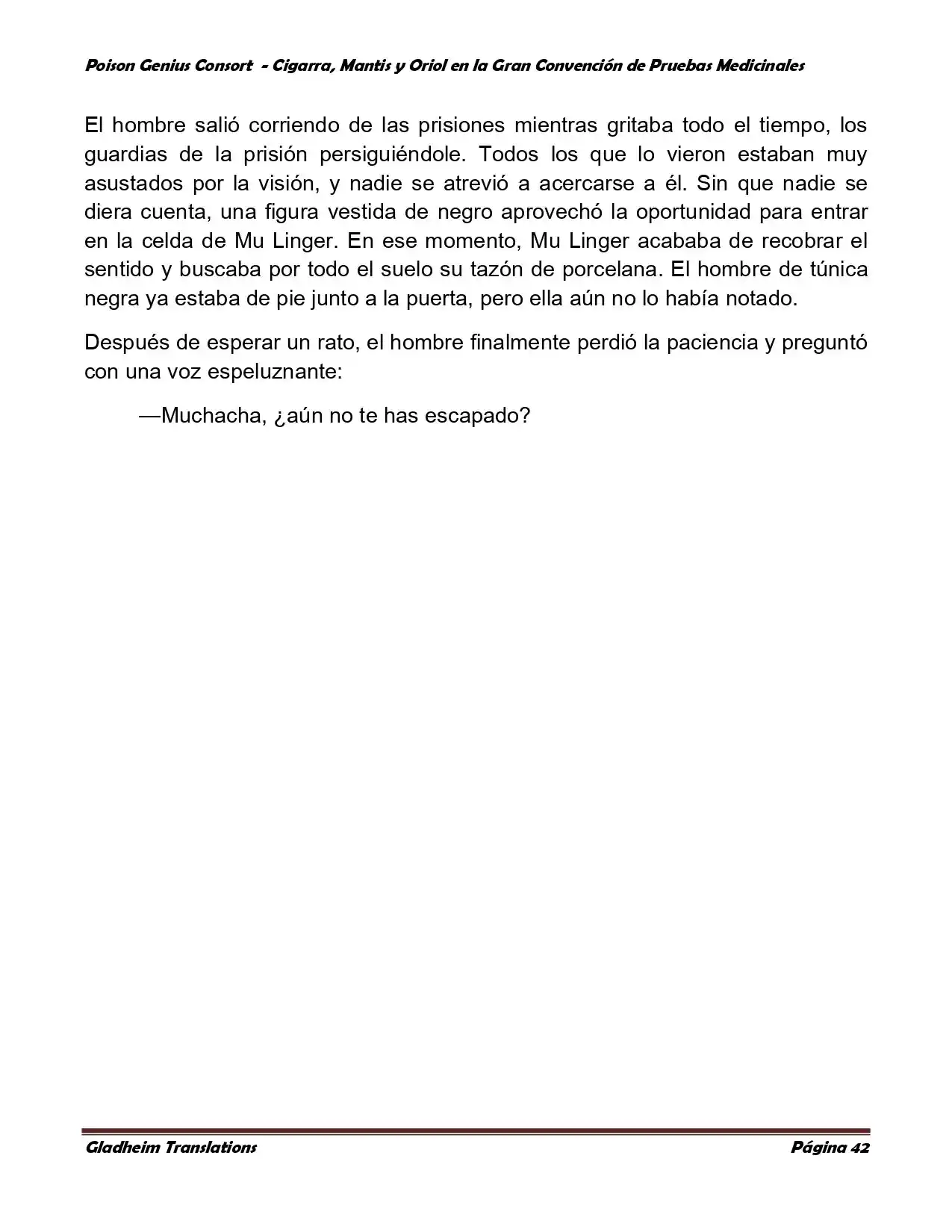 Poison Genious Consort (Novela) - Capítulo 367 - Página 42 - LectorTMOo