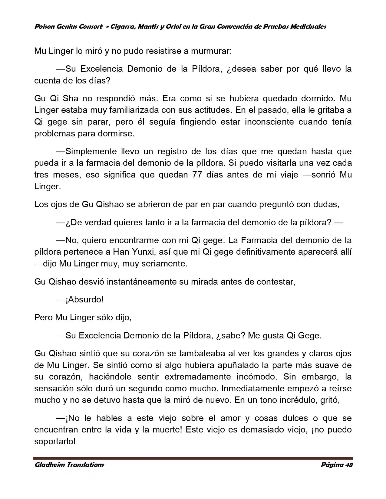 Poison Genious Consort (Novela) - Capítulo 367 - Página 48 - LectorTMOo