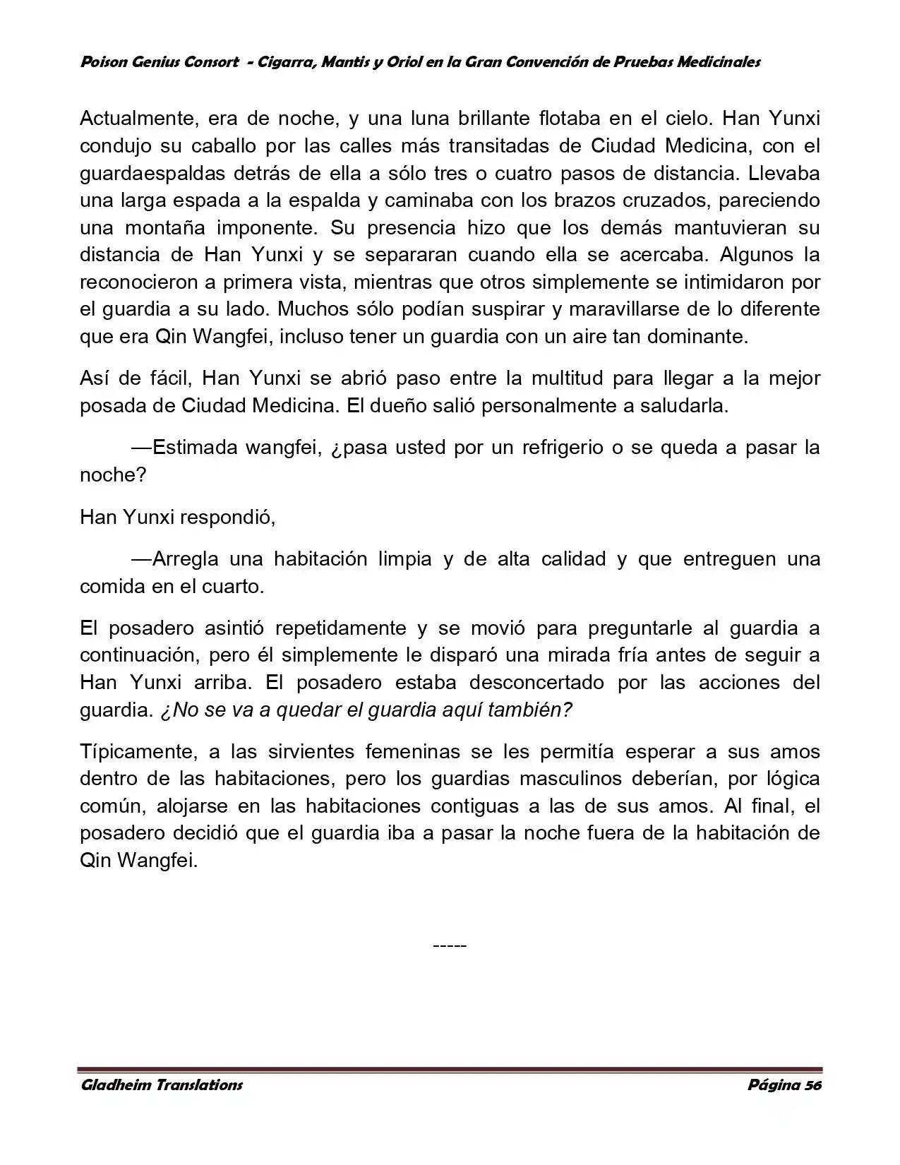 Poison Genious Consort (Novela) - Capítulo 367 - Página 56 - LectorTMOo