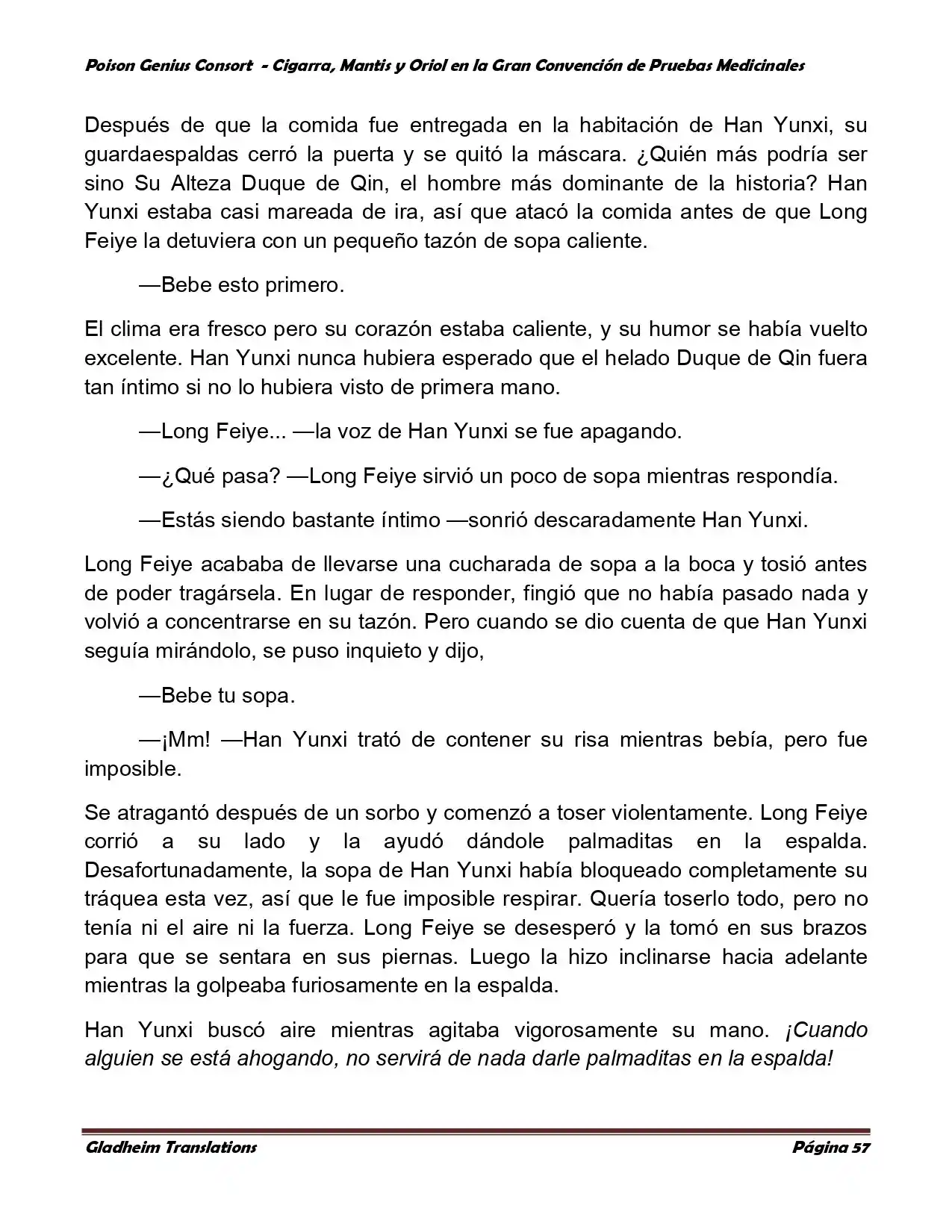 Poison Genious Consort (Novela) - Capítulo 367 - Página 57 - LectorTMOo