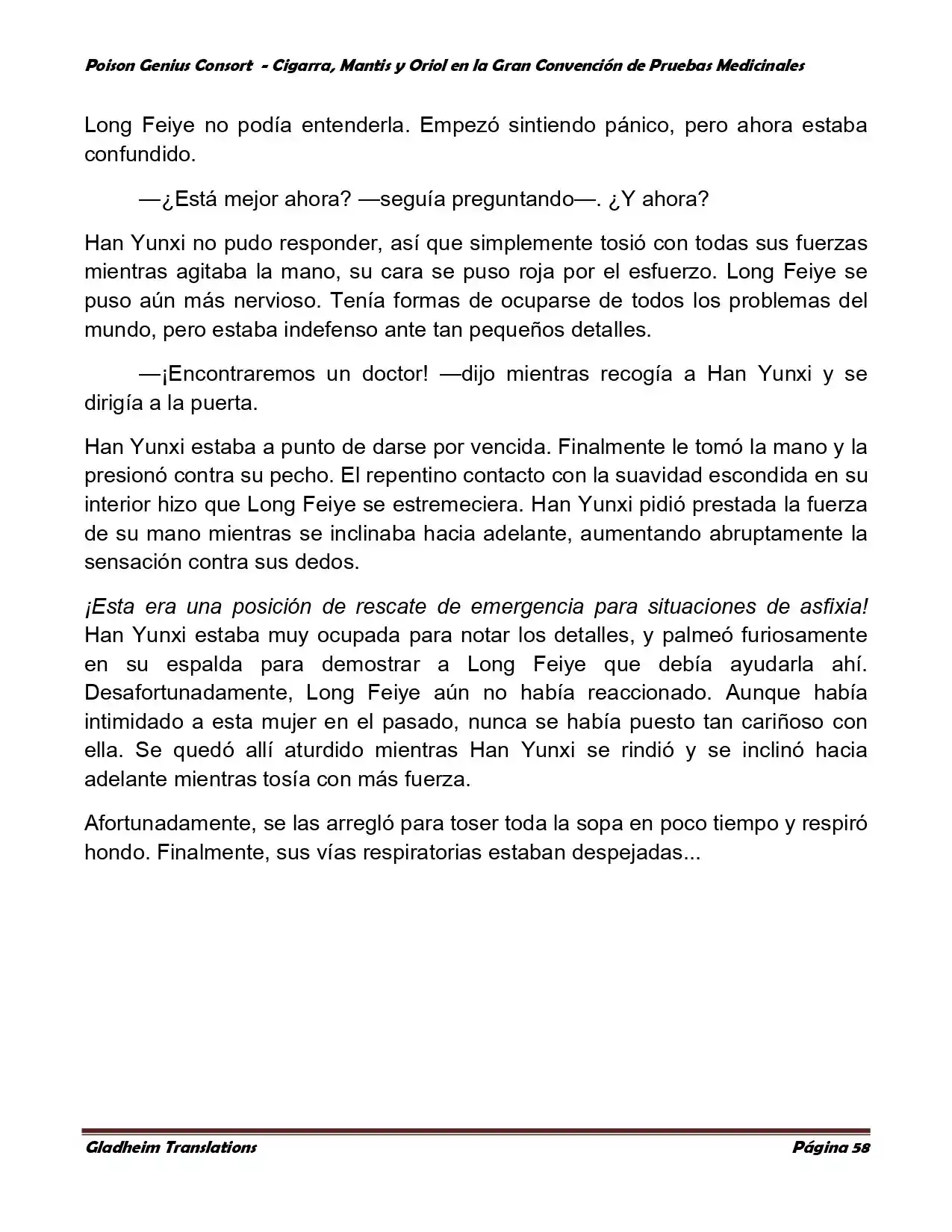 Poison Genious Consort (Novela) - Capítulo 367 - Página 58 - LectorTMOo