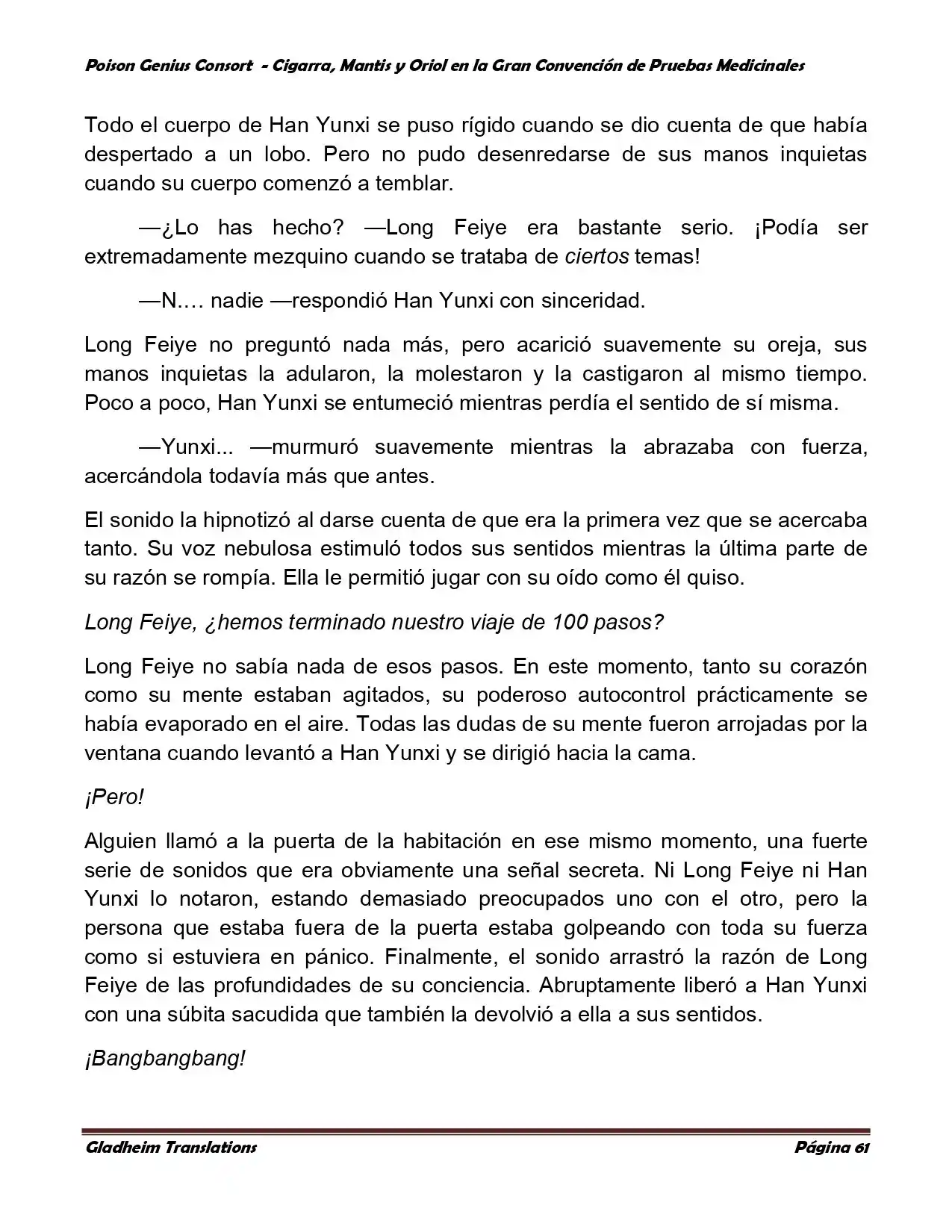 Poison Genious Consort (Novela) - Capítulo 367 - Página 61 - LectorTMOo