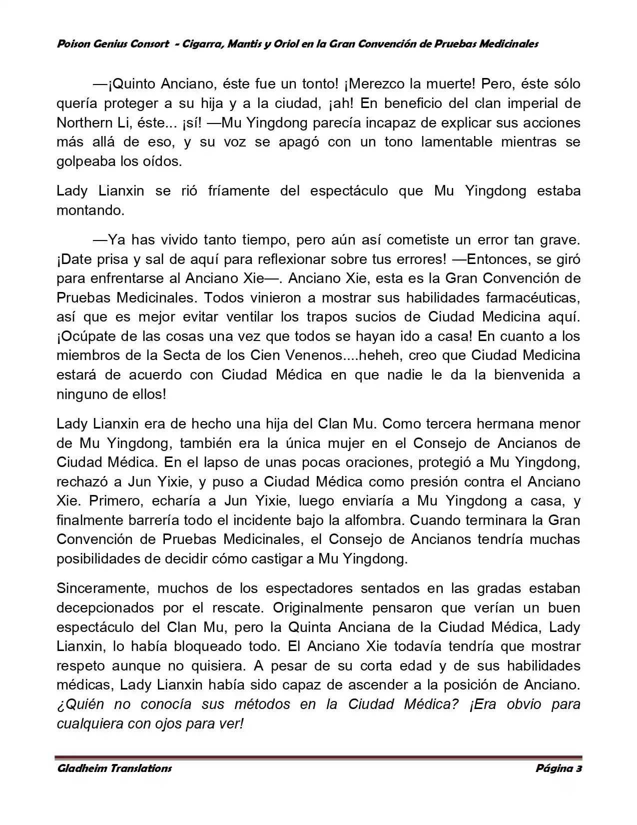 Poison Genious Consort (Novela) - Capítulo 368 - Página 4 - LectorTMOo