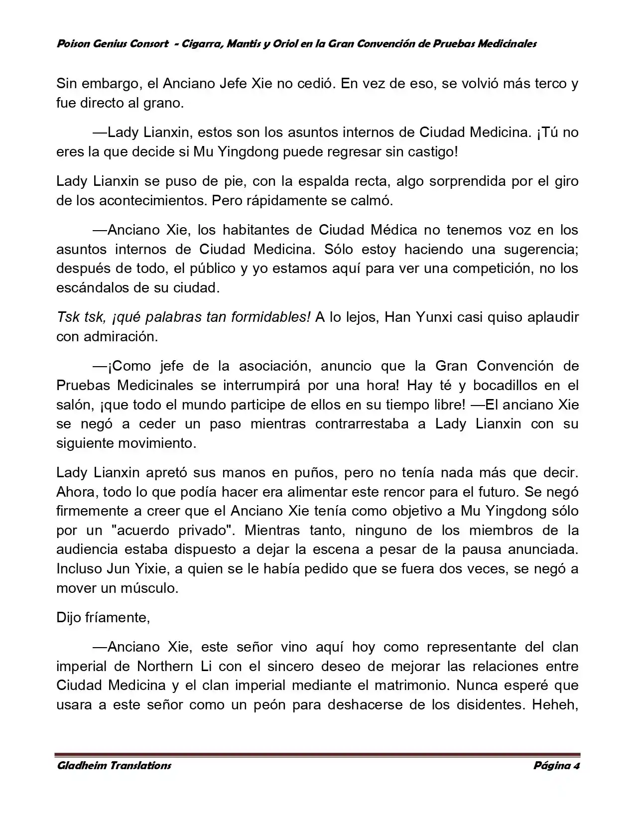 Poison Genious Consort (Novela) - Capítulo 368 - Página 5 - LectorTMOo