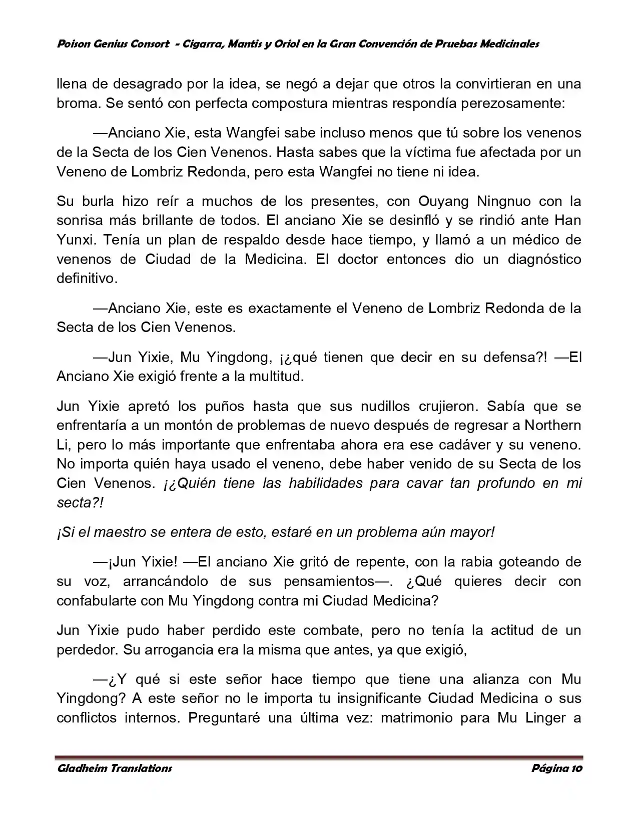 Poison Genious Consort (Novela) - Capítulo 368 - Página 11 - LectorTMOo