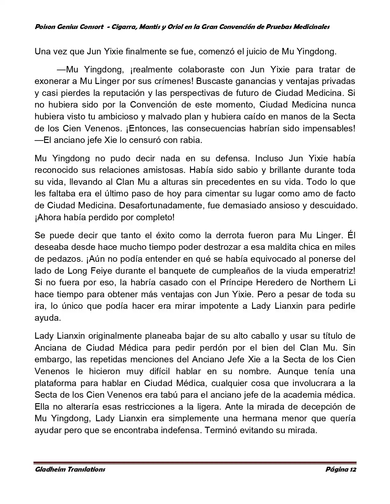 Poison Genious Consort (Novela) - Capítulo 368 - Página 13 - LectorTMOo