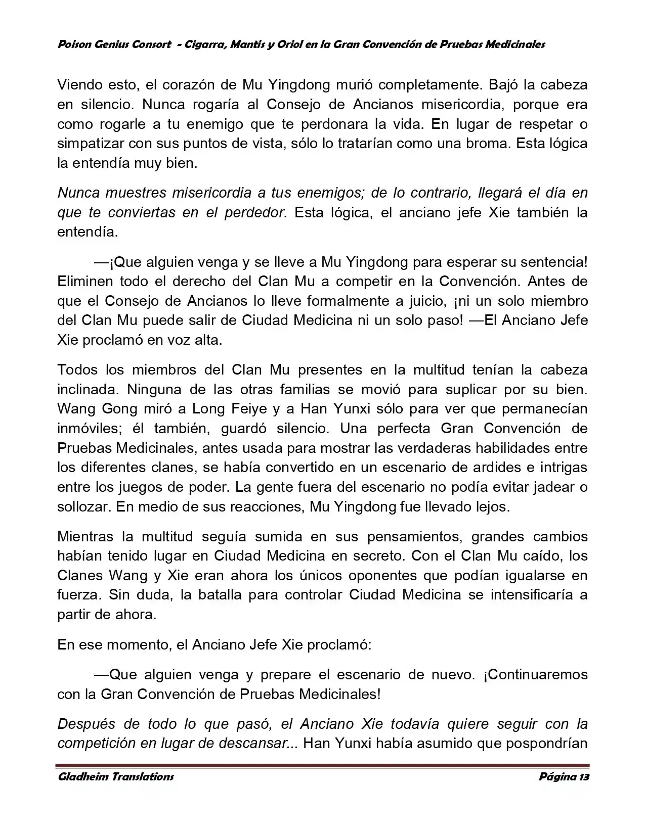 Poison Genious Consort (Novela) - Capítulo 368 - Página 14 - LectorTMOo
