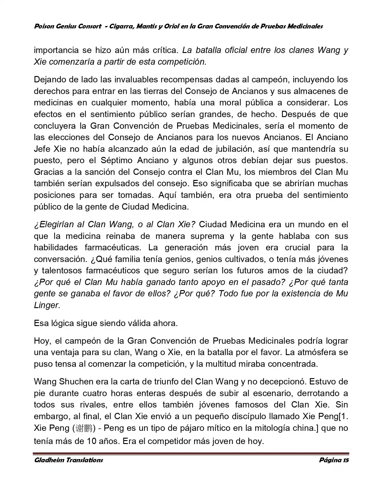 Poison Genious Consort (Novela) - Capítulo 368 - Página 16 - LectorTMOo
