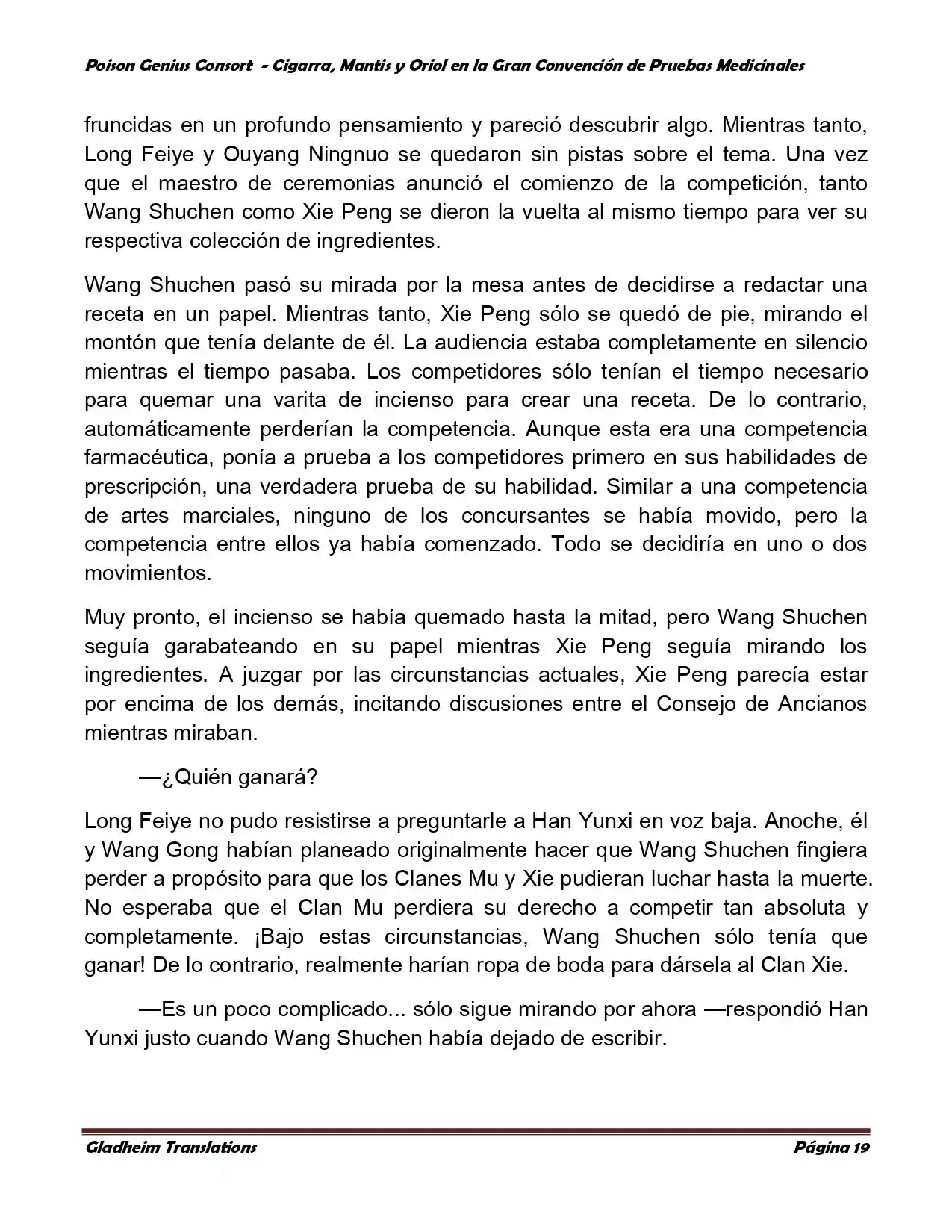 Poison Genious Consort (Novela) - Capítulo 368 - Página 20 - LectorTMOo