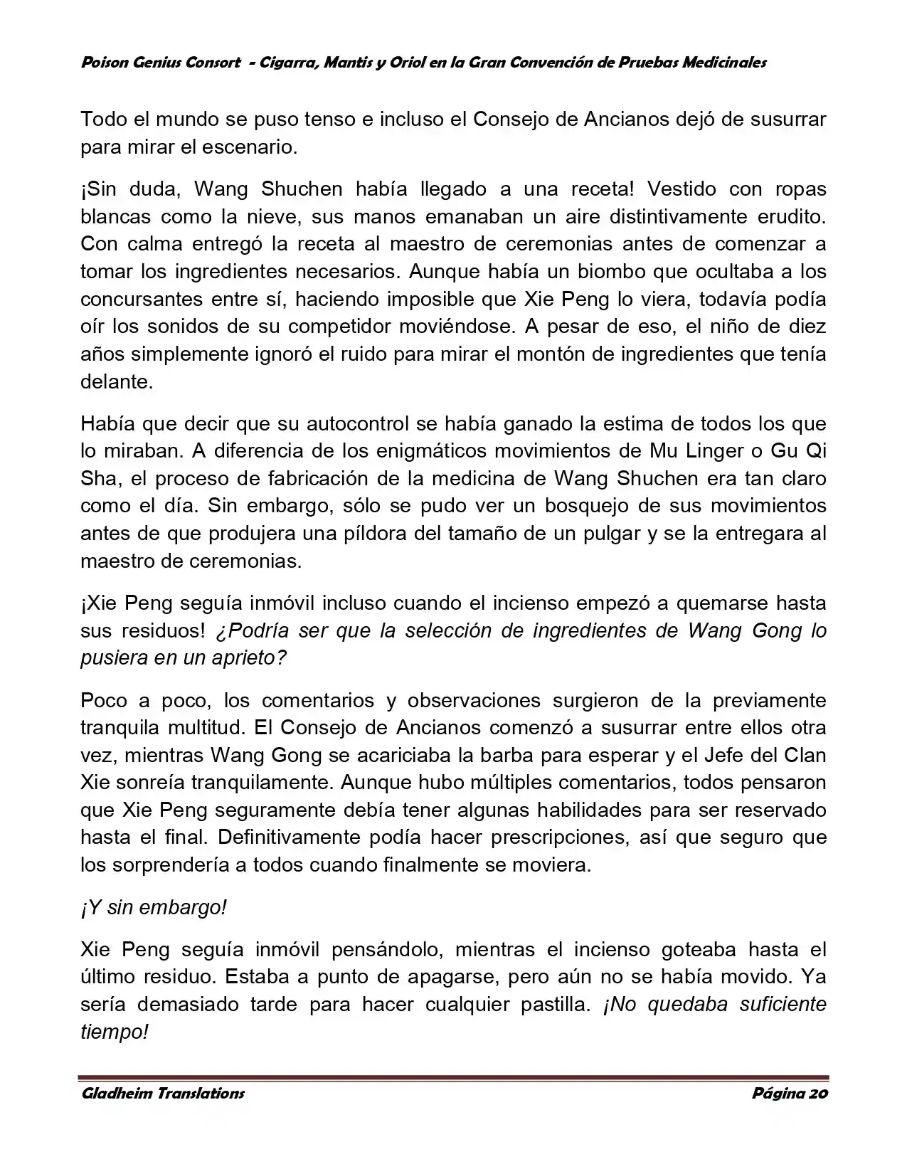 Poison Genious Consort (Novela) - Capítulo 368 - Página 21 - LectorTMOo