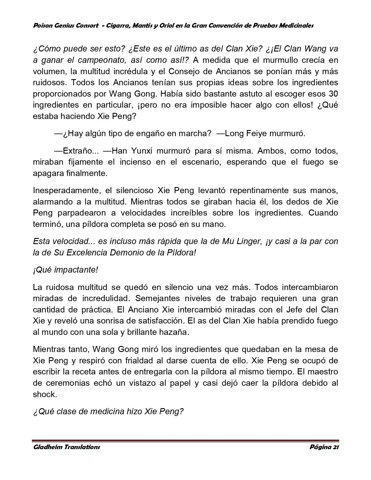 Poison Genious Consort (Novela) - Capítulo 368 - Página 22 - LectorTMOo