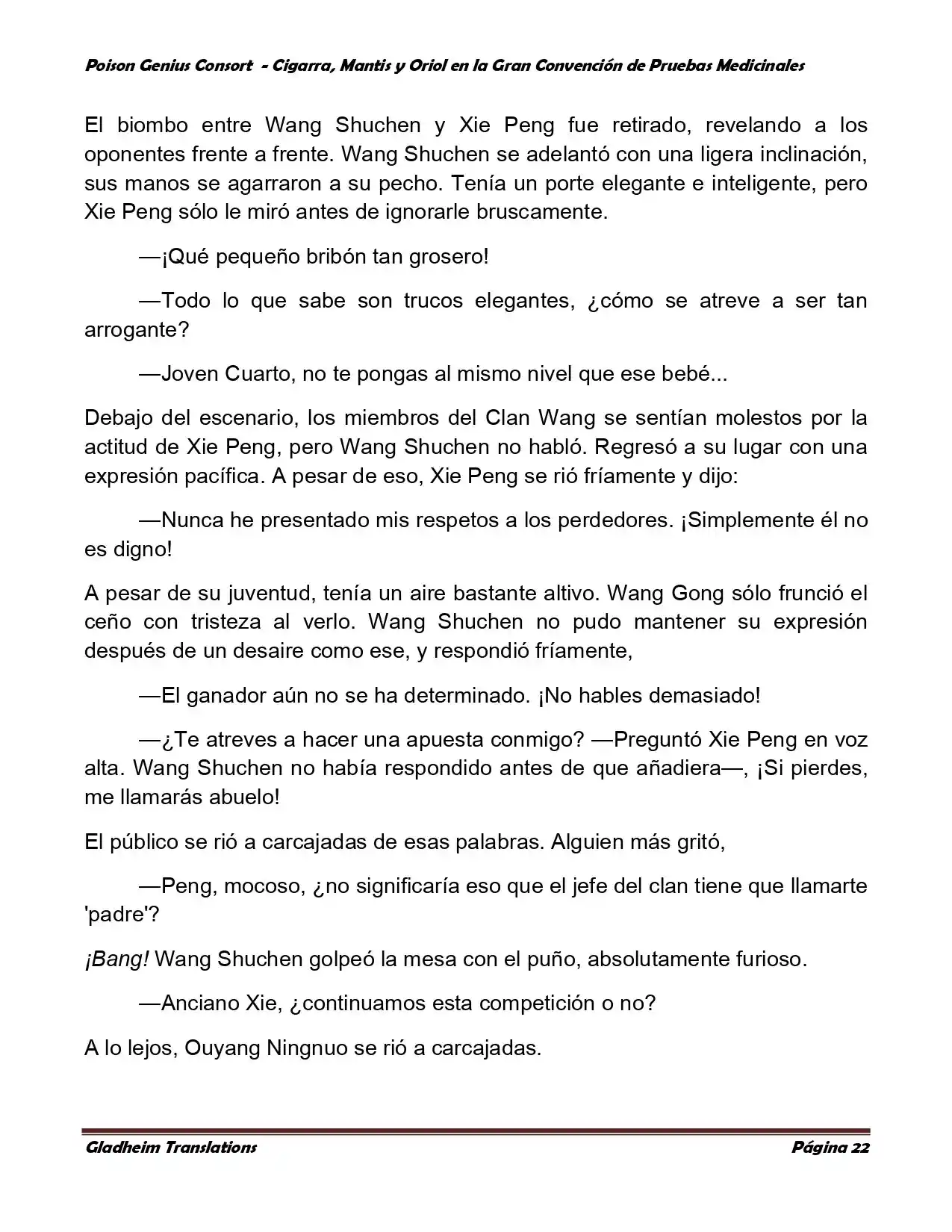 Poison Genious Consort (Novela) - Capítulo 368 - Página 23 - LectorTMOo