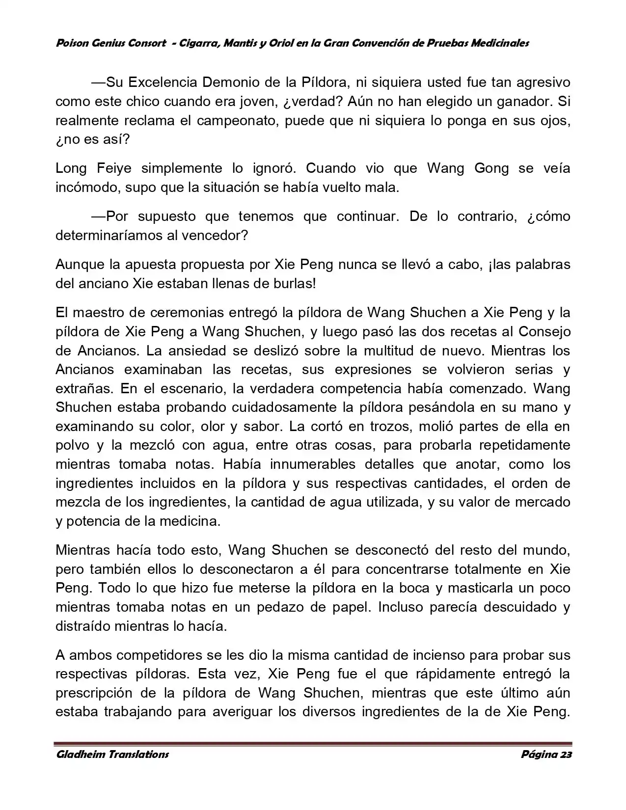 Poison Genious Consort (Novela) - Capítulo 368 - Página 24 - LectorTMOo