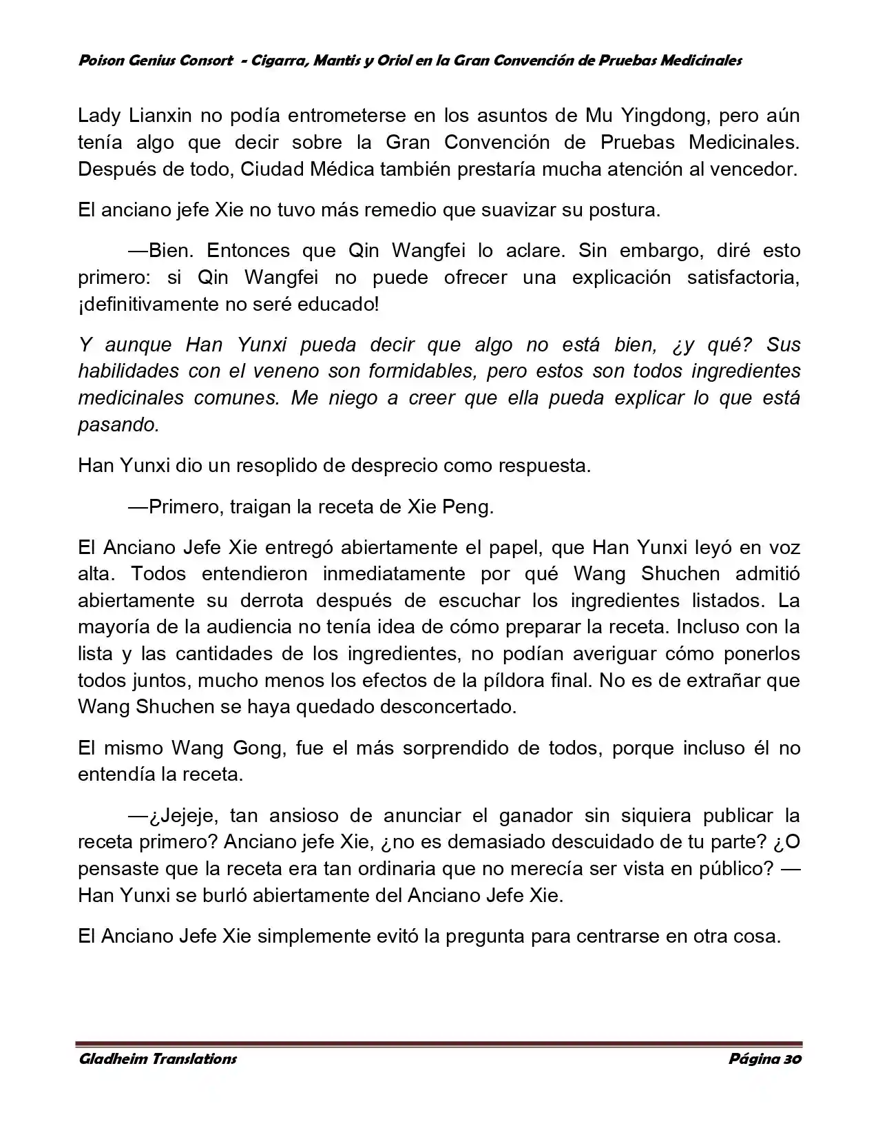Poison Genious Consort (Novela) - Capítulo 368 - Página 31 - LectorTMOo