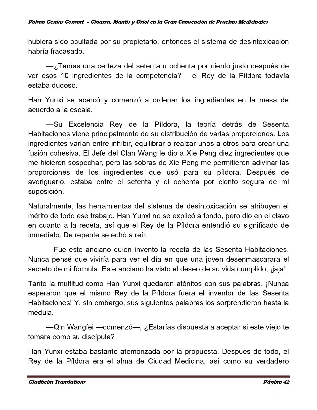 Poison Genious Consort (Novela) - Capítulo 368 - Página 43 - LectorTMOo