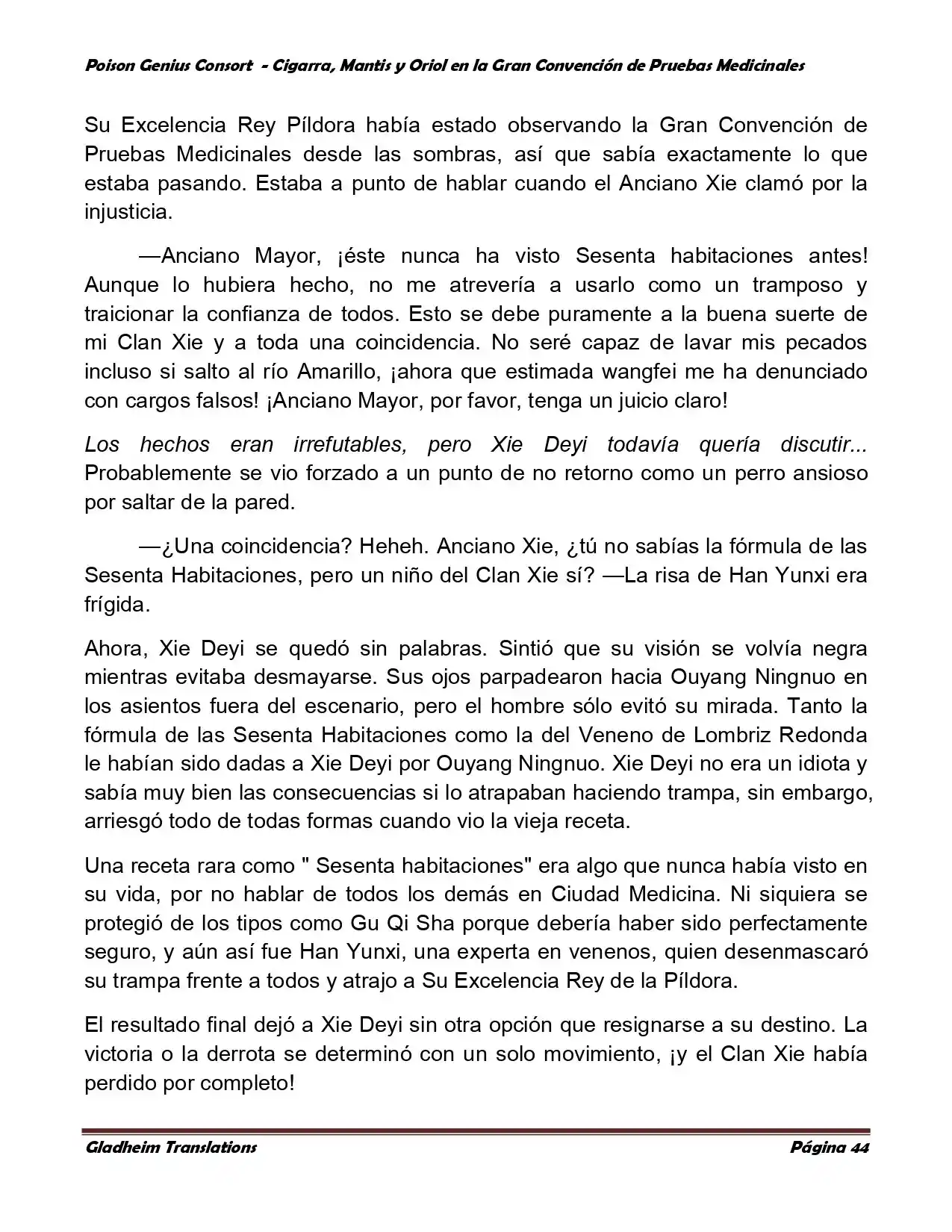 Poison Genious Consort (Novela) - Capítulo 368 - Página 45 - LectorTMOo
