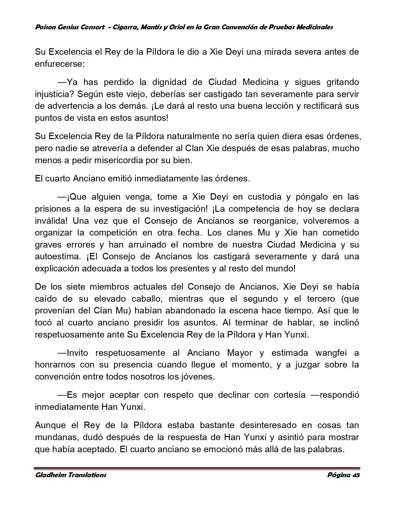 Poison Genious Consort (Novela) - Capítulo 368 - Página 46 - LectorTMOo