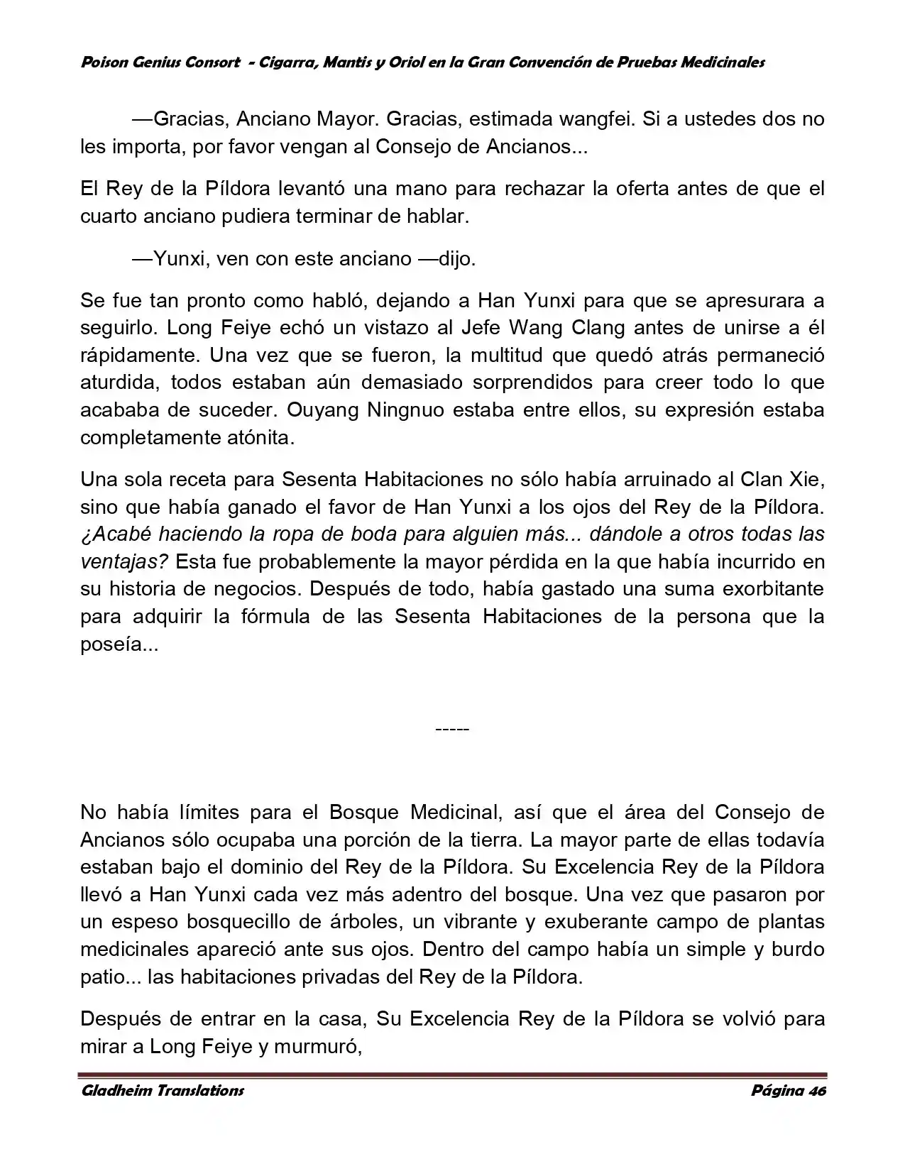 Poison Genious Consort (Novela) - Capítulo 368 - Página 47 - LectorTMOo
