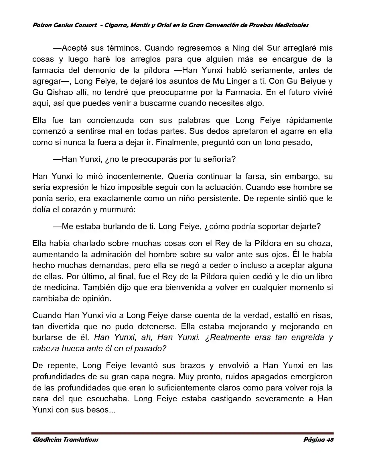 Poison Genious Consort (Novela) - Capítulo 368 - Página 49 - LectorTMOo